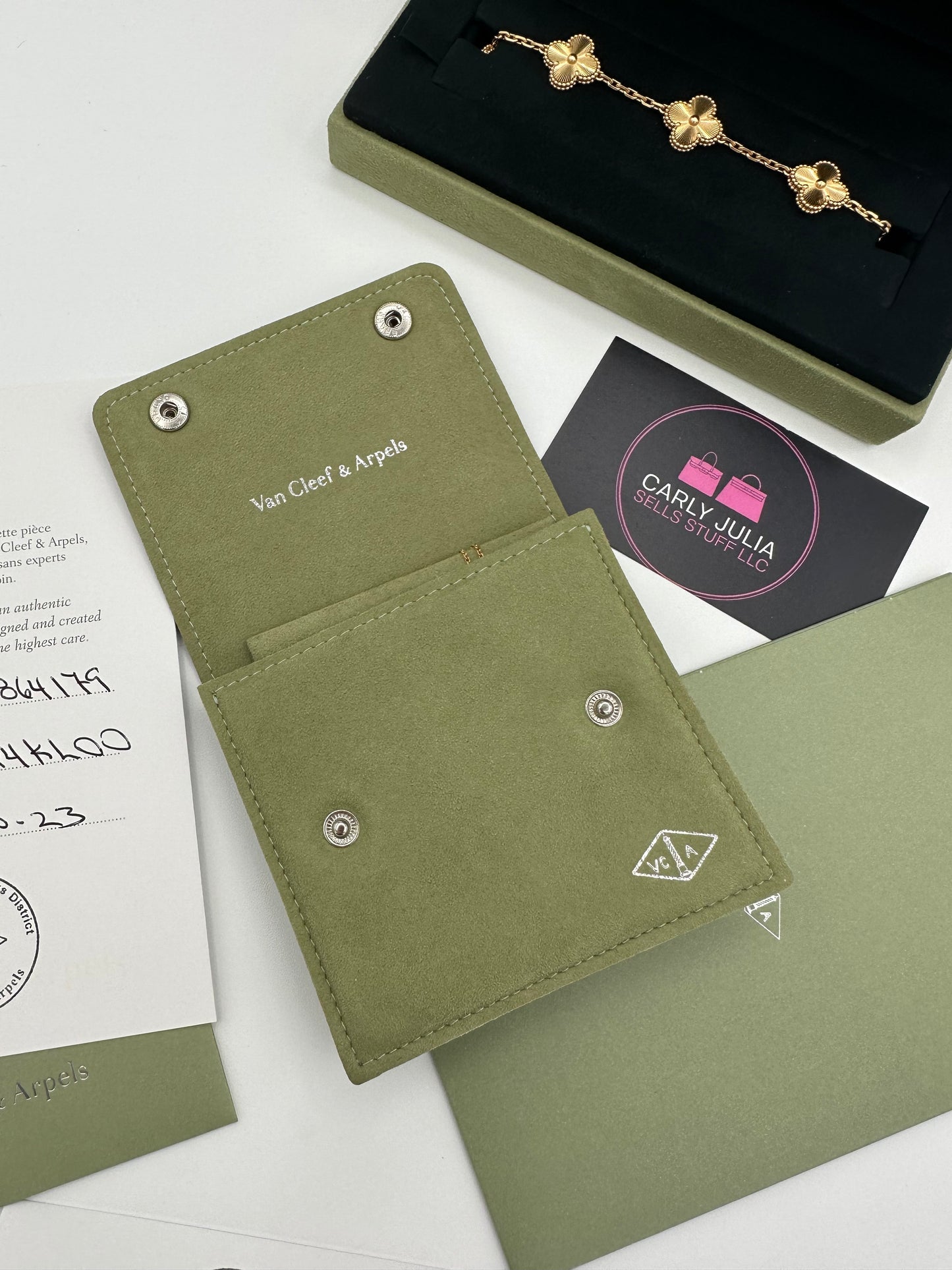 Van Cleef & Arpels Vintage Alhambra Guilloché Pendant