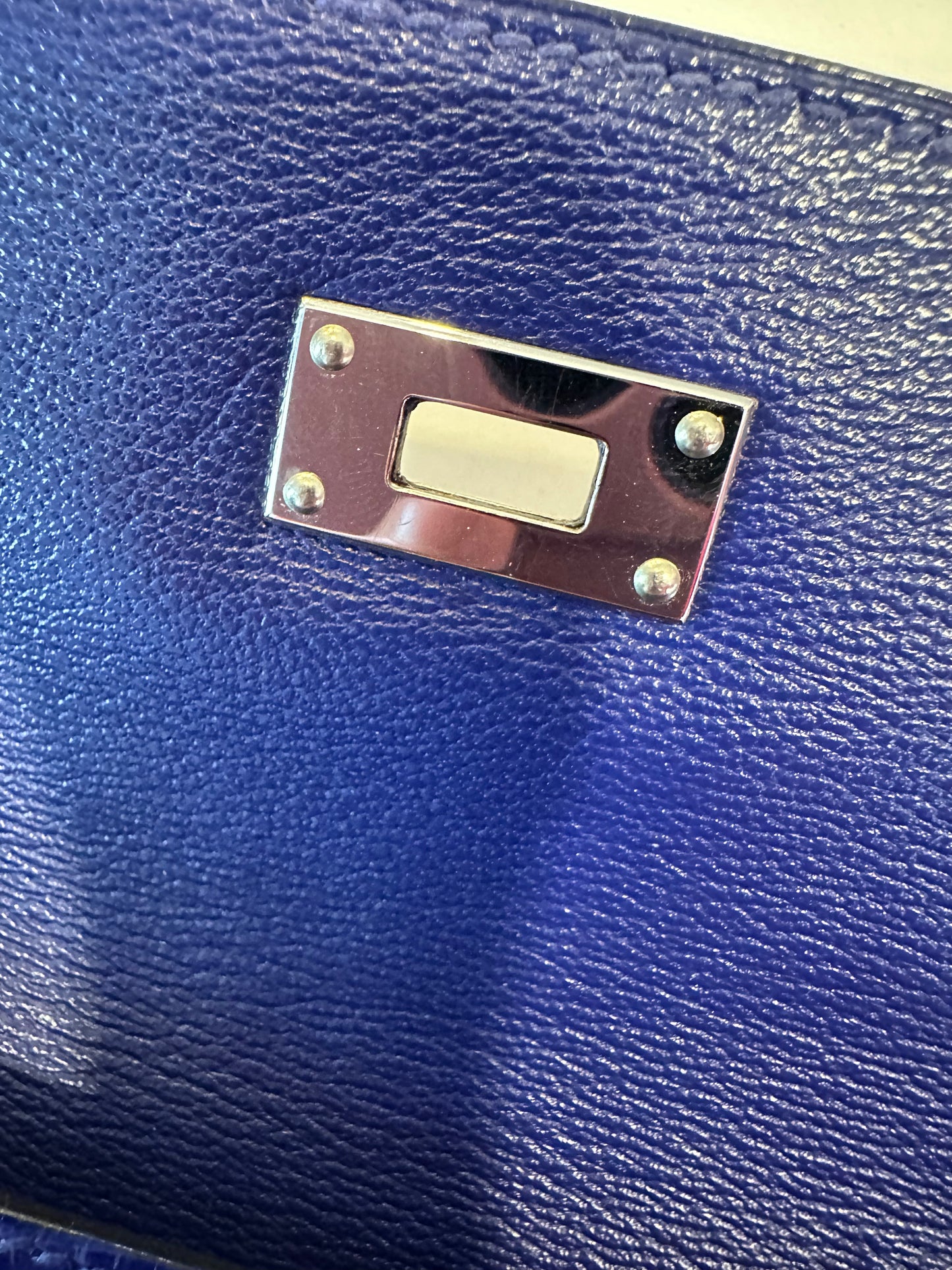 Hermes Alligator Kelly Wallet PHW
