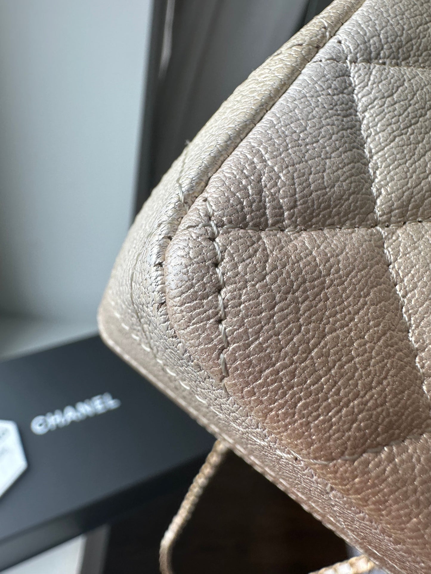CHANEL Mini Rectangle Ombre Goatskin Gold Flap - Carly Julia Sells Stuff, LLC