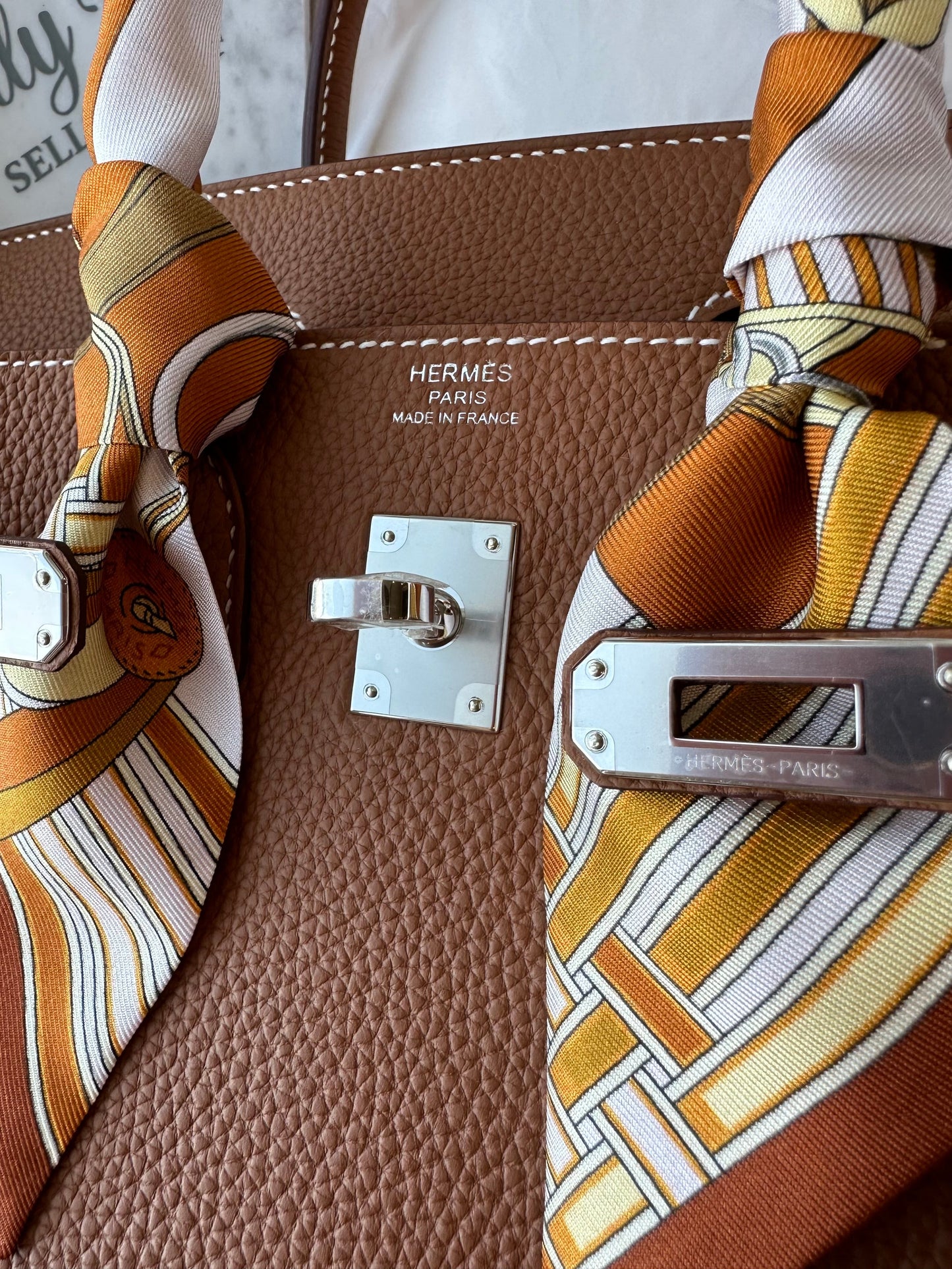 Hermes Birkin 25 Gold Togo PHW - Carly Julia Sells Stuff, LLC