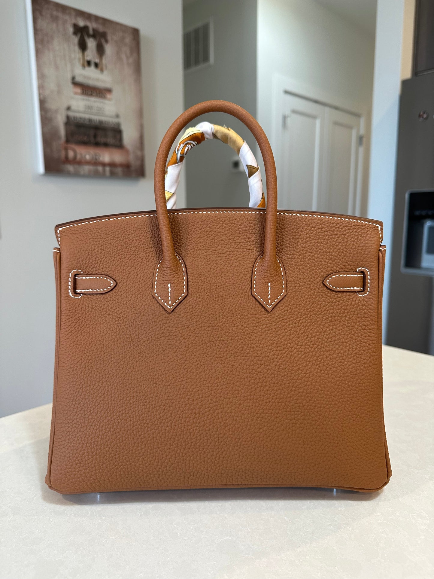 Hermes Birkin 25 Gold Togo PHW - Carly Julia Sells Stuff, LLC