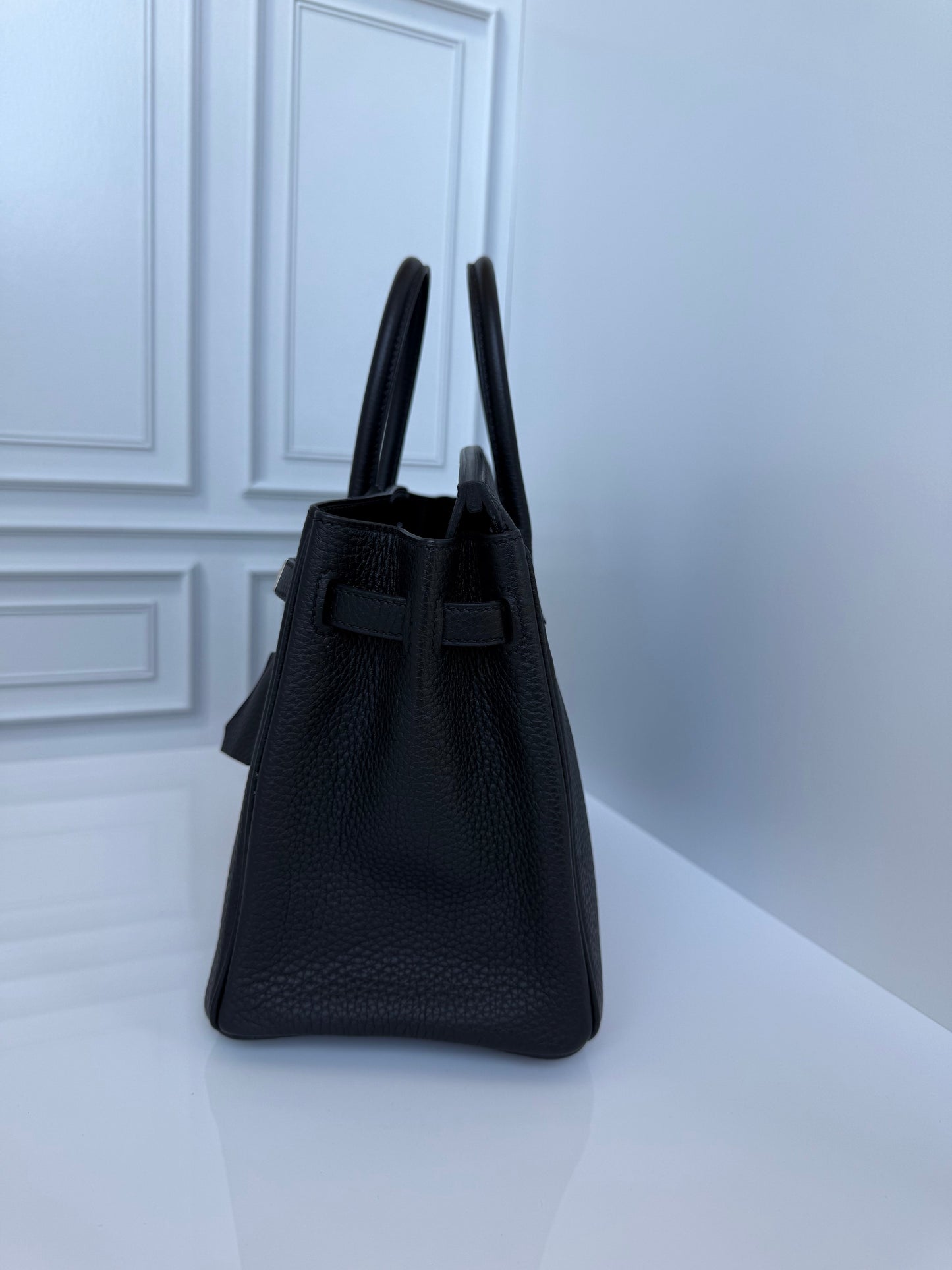 Hermes Birkin 25 Togo Noir Palladium Hardware PHW - Carly Julia Sells Stuff, LLC