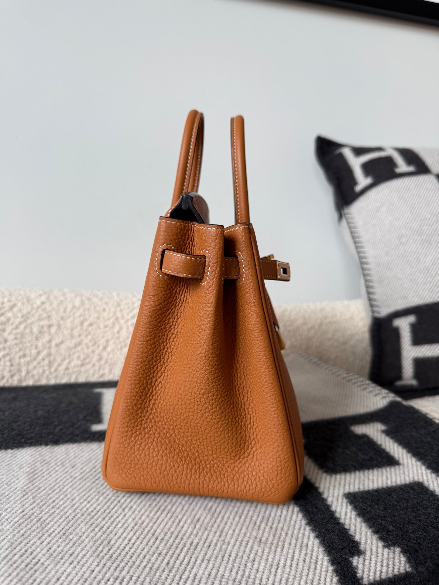 Hermes Birkin 25 Togo Toffee GHW - Carly Julia Sells Stuff, LLC