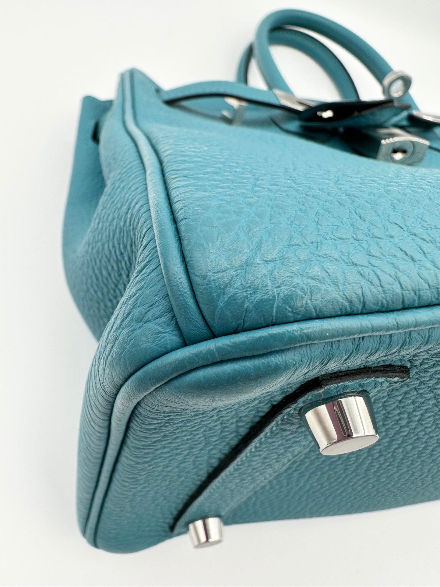 Hermes Birkin 25 Turquoise PHW - Carly Julia Sells Stuff, LLC
