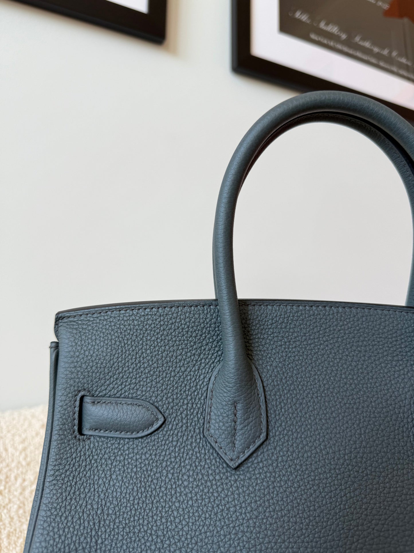 Hermes Birkin 30 Blue Orage GHW - Carly Julia Sells Stuff, LLC