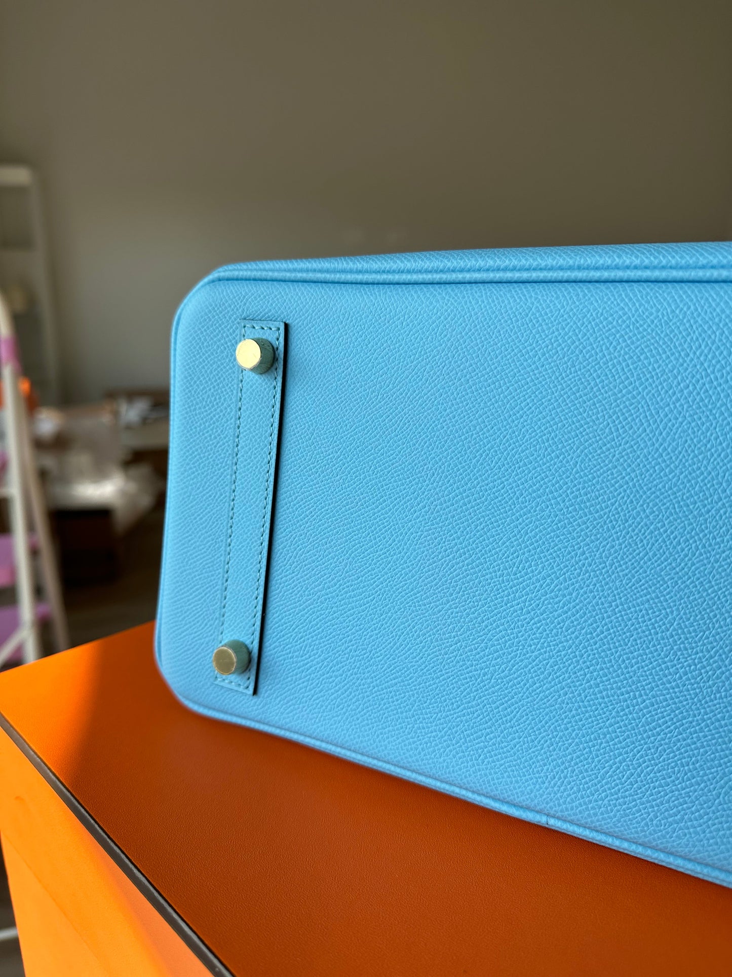 Hermes Birkin 30 Epsom Celeste GHW - Carly Julia Sells Stuff, LLC