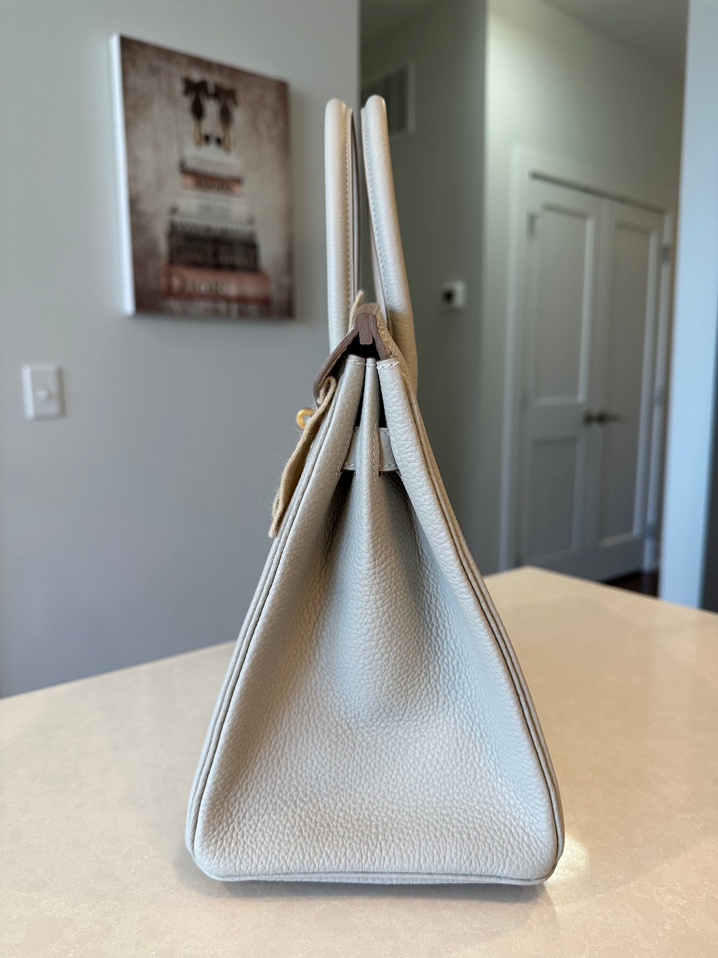 Hermes Birkin 30 Gris Perle GHW - Carly Julia Sells Stuff, LLC