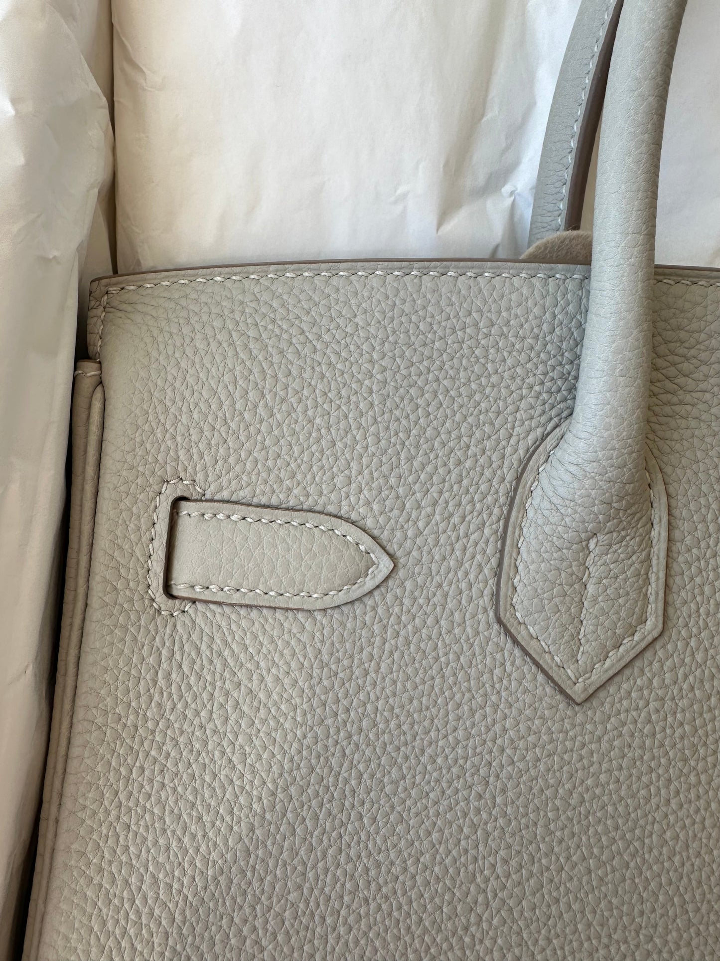 Hermes Birkin 30 Gris Perle GHW - Carly Julia Sells Stuff, LLC