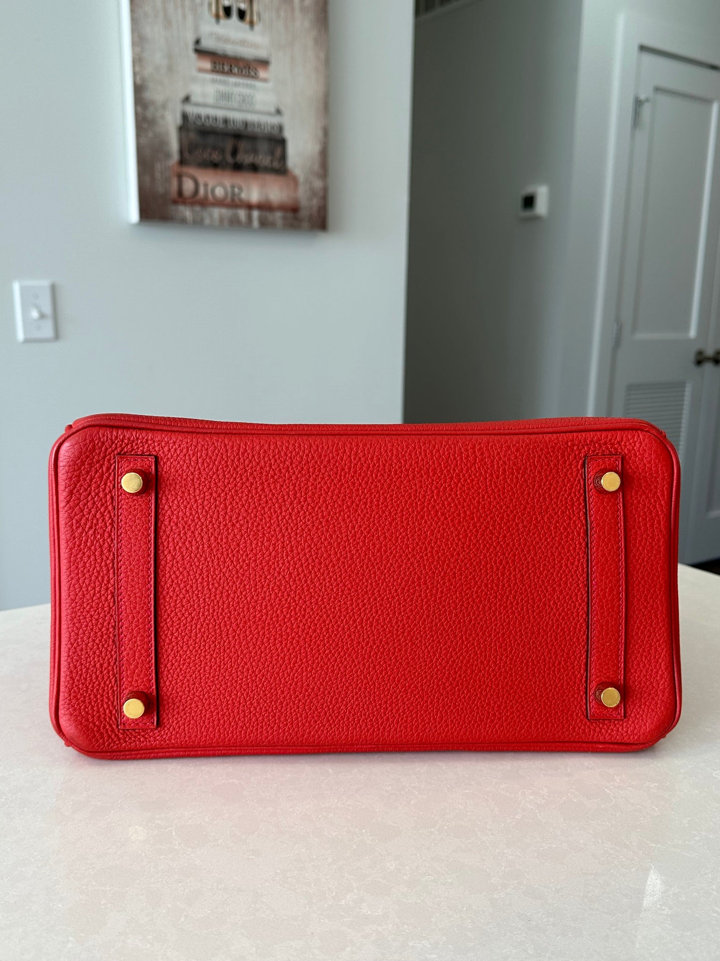 Hermes Birkin 30 Rouge Vif GHW - Carly Julia Sells Stuff, LLC