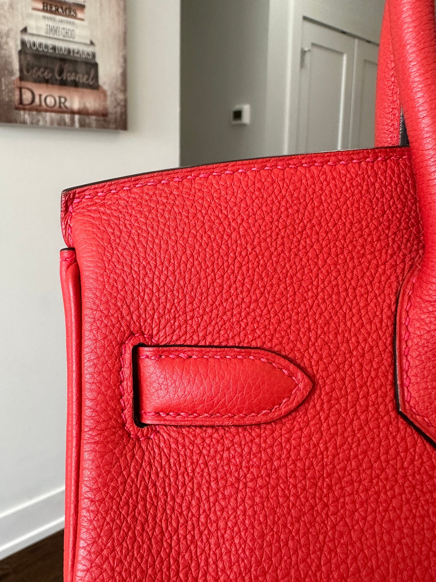 Hermes Birkin 30 Rouge Vif GHW - Carly Julia Sells Stuff, LLC
