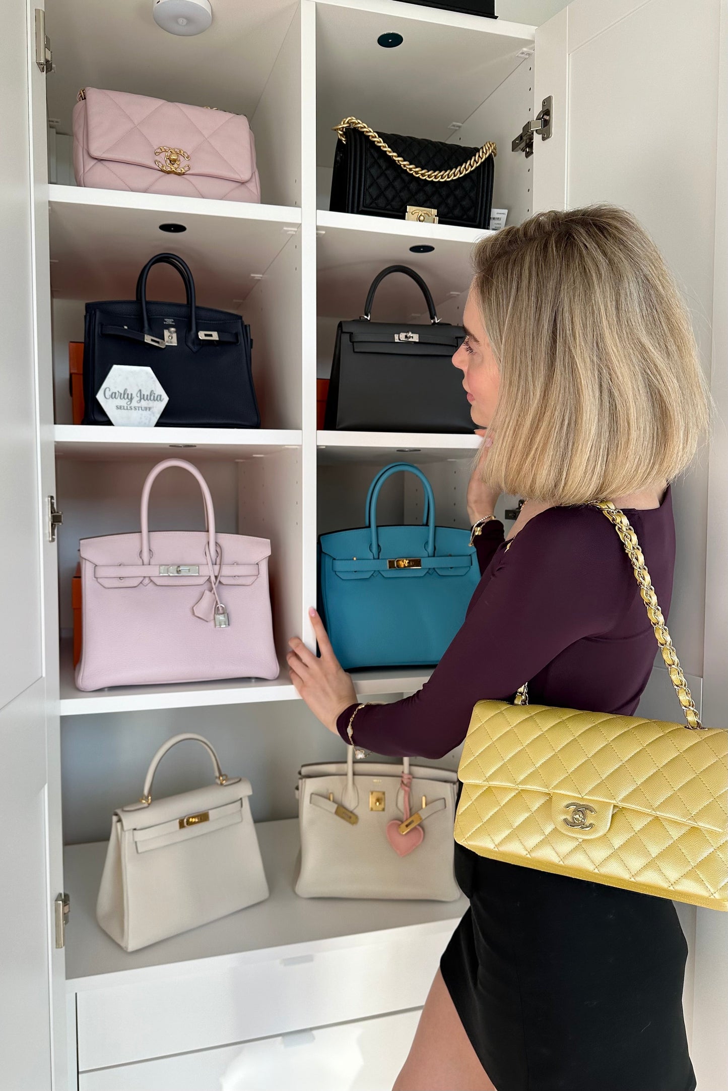 Hermes Birkin 30 Togo Blue de Nord GHW - Carly Julia Sells Stuff, LLC