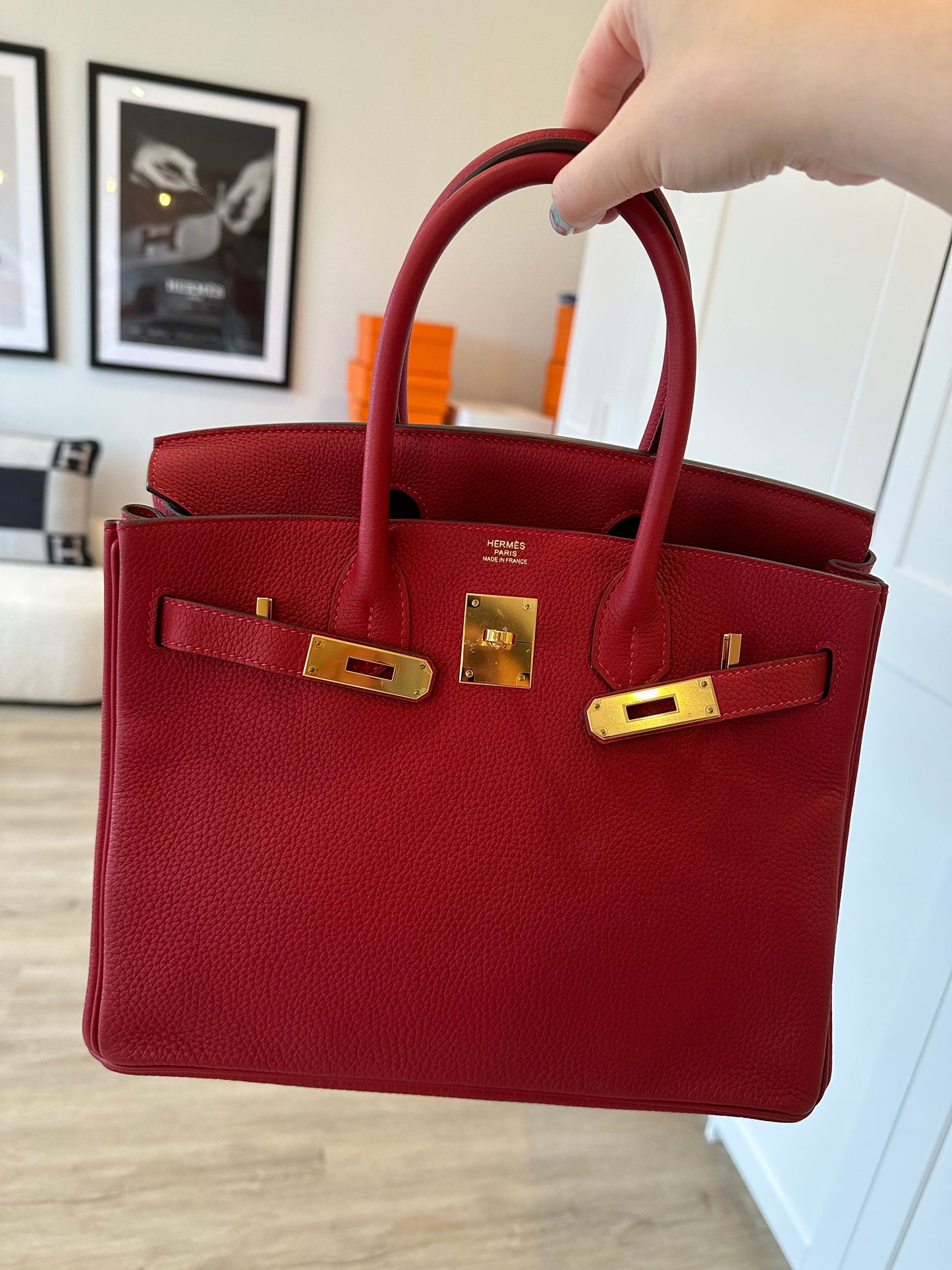 Hermes Birkin 30 Togo GHW - Carly Julia Sells Stuff, LLC