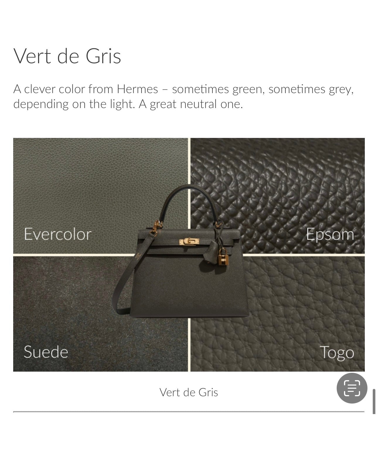 Hermes Birkin 30 Vert Gris GHW - Carly Julia Sells Stuff, LLC