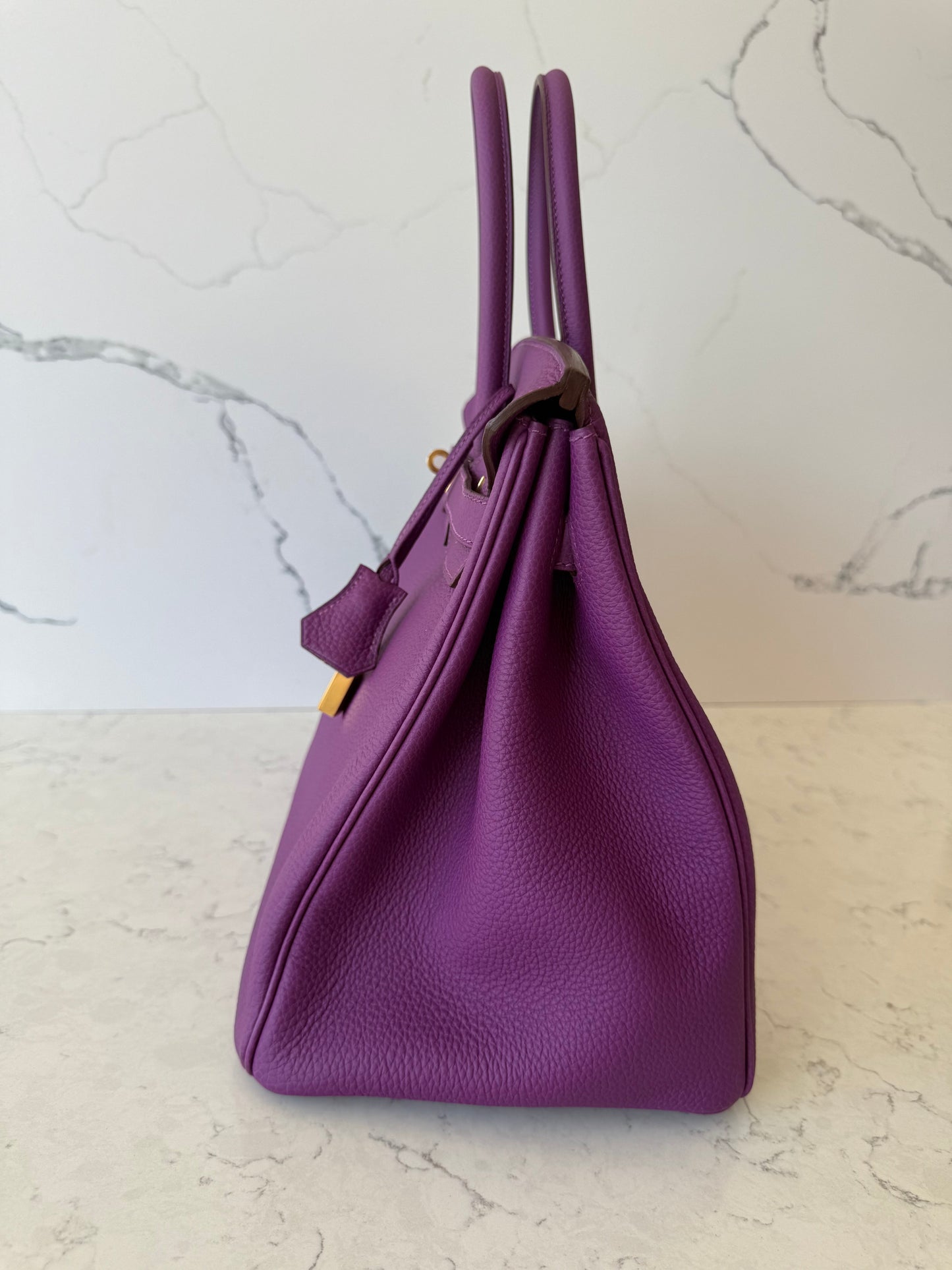 Hermes Birkin 35 Anemone GHW - Carly Julia Sells Stuff, LLC