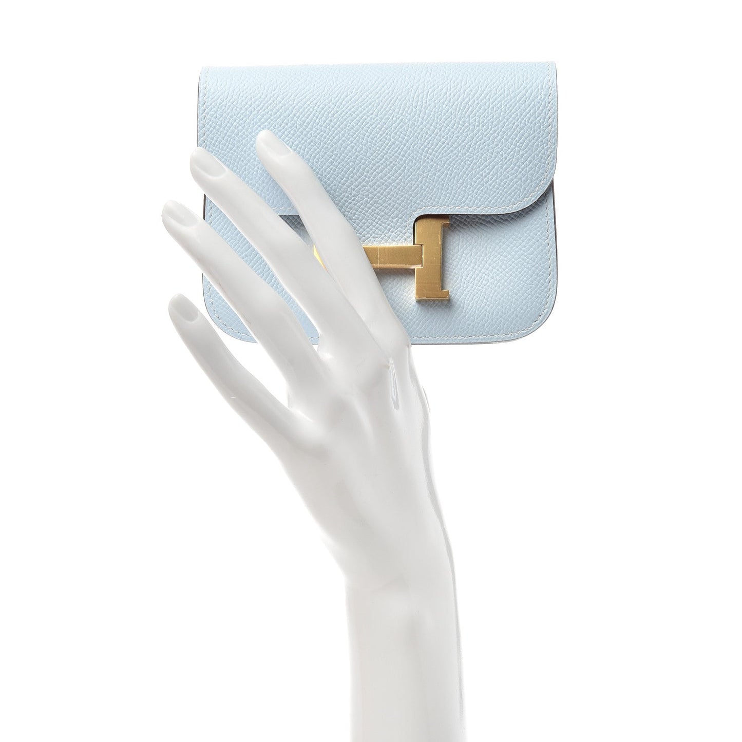 Hermes Constance Slim Wallet Bleu Brume GHW - Carly Julia Sells Stuff, LLC