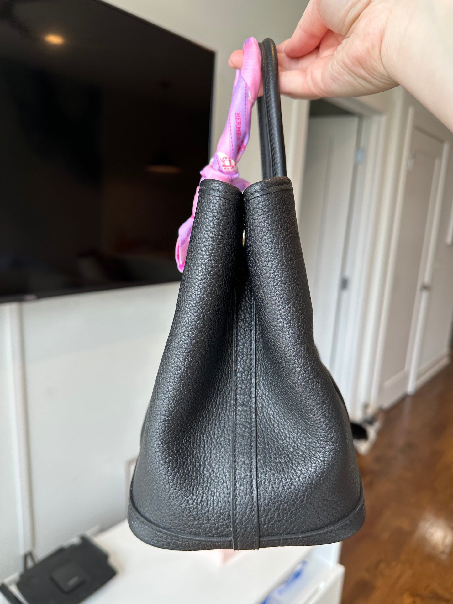 Hermes Garden Party 30 TPM Noir - Carly Julia Sells Stuff, LLC