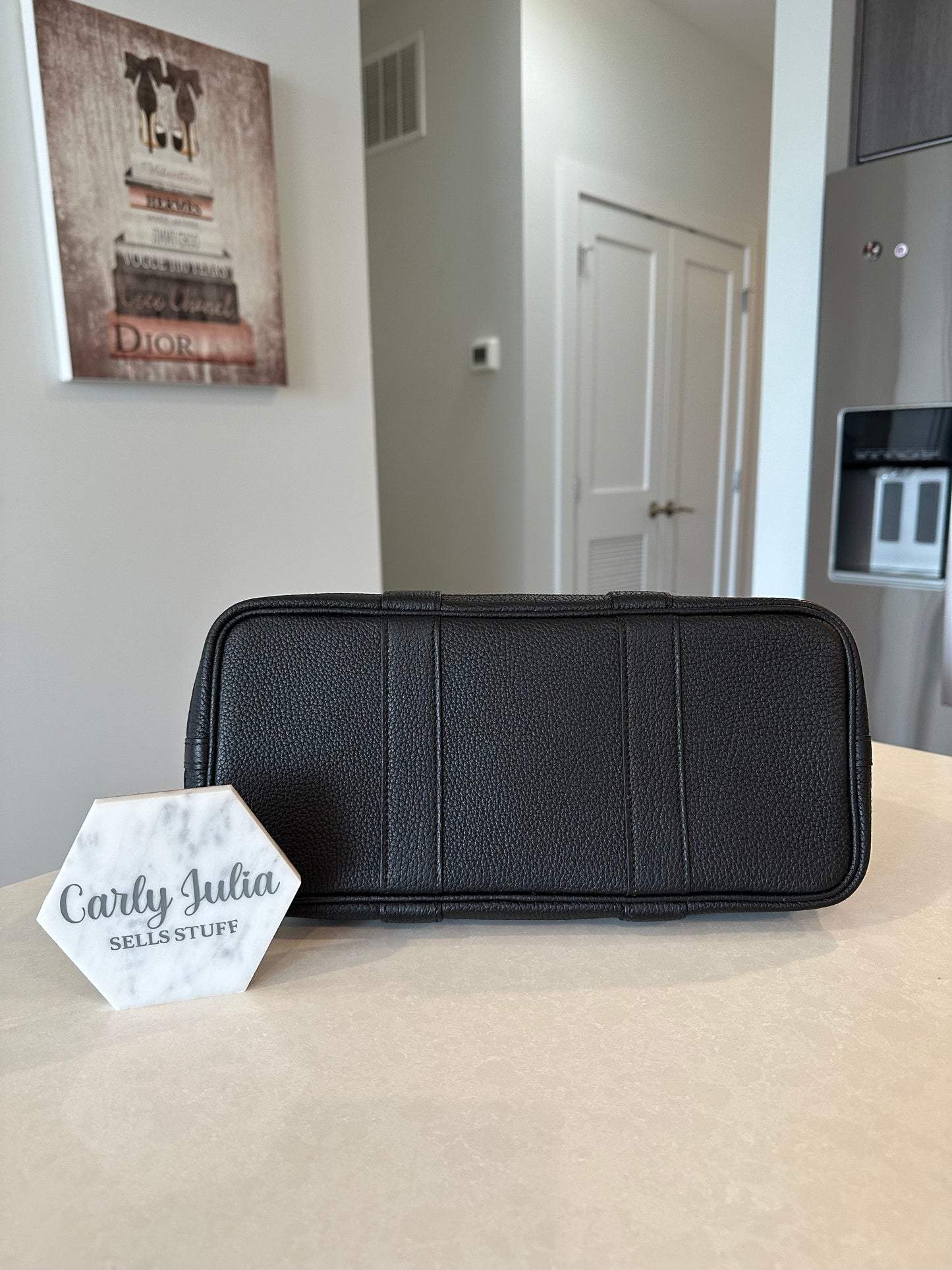 Hermes Garden Party 30 TPM Noir - Carly Julia Sells Stuff, LLC