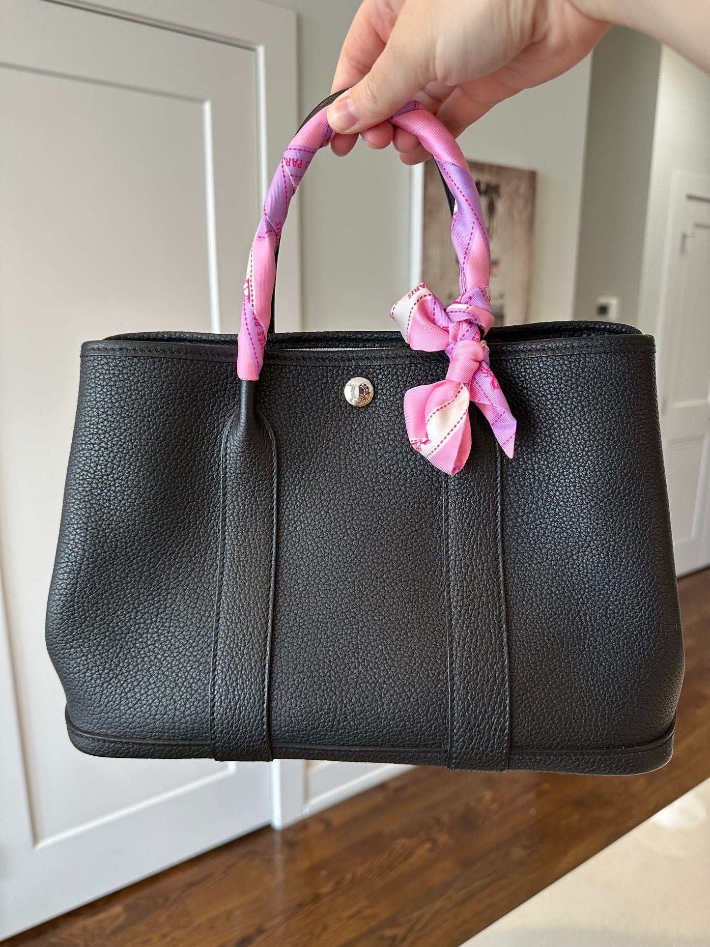 Hermes Garden Party 30 TPM Noir - Carly Julia Sells Stuff, LLC