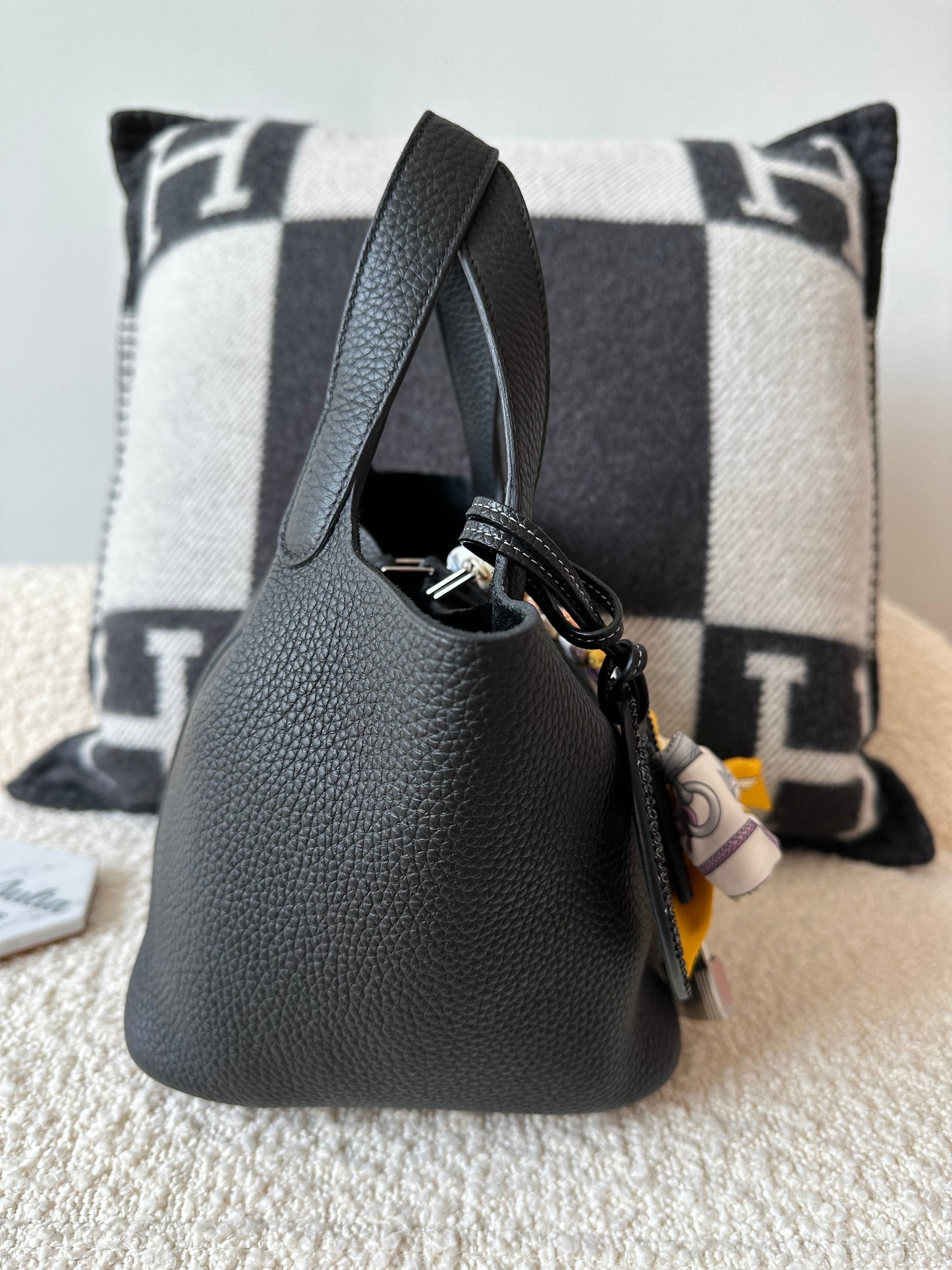 Hermes Picotin 18 Noir PHW - Carly Julia Sells Stuff, LLC