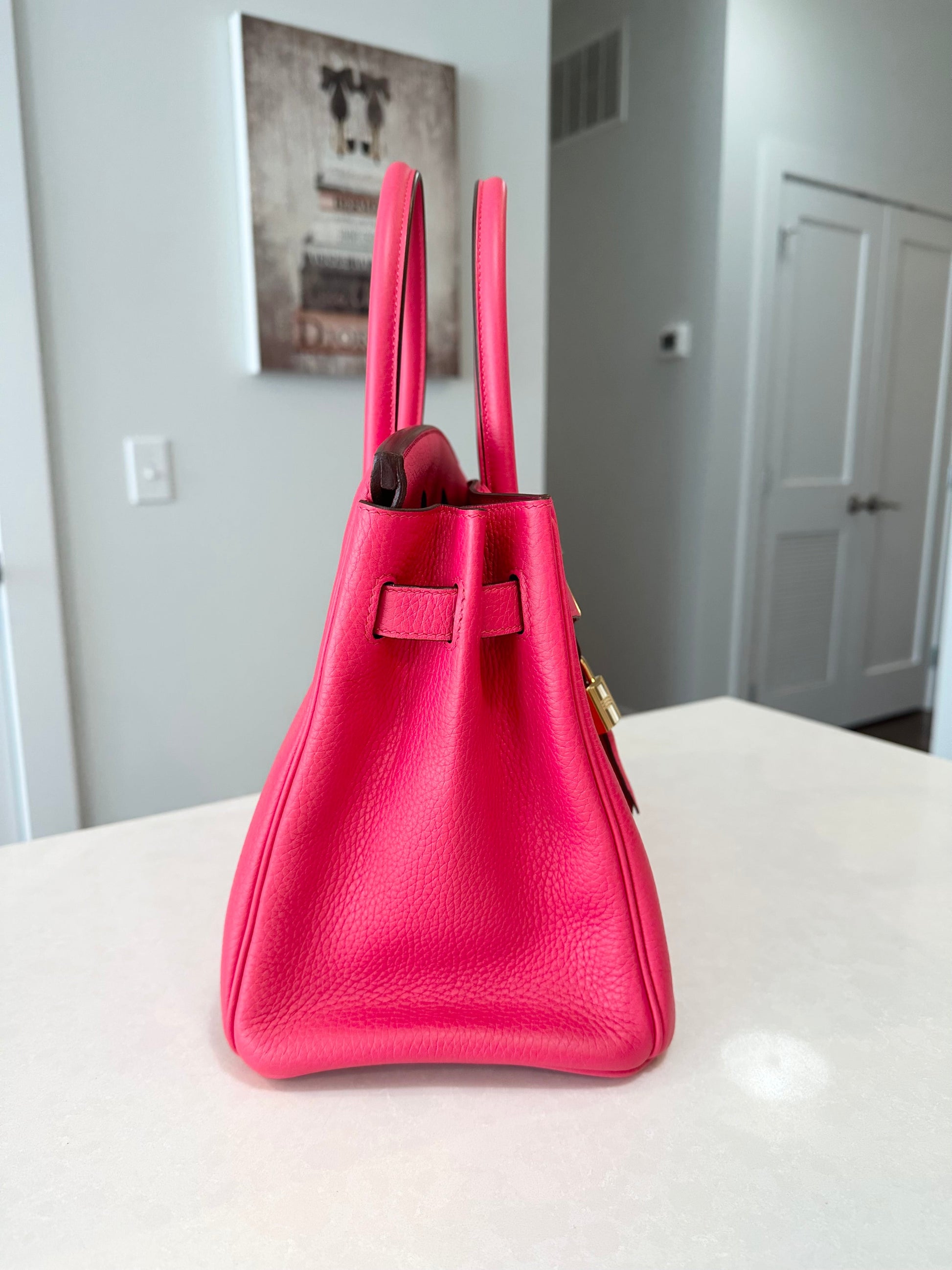 Hermes Rose Extreme Birkin 30 GHW - Carly Julia Sells Stuff, LLC