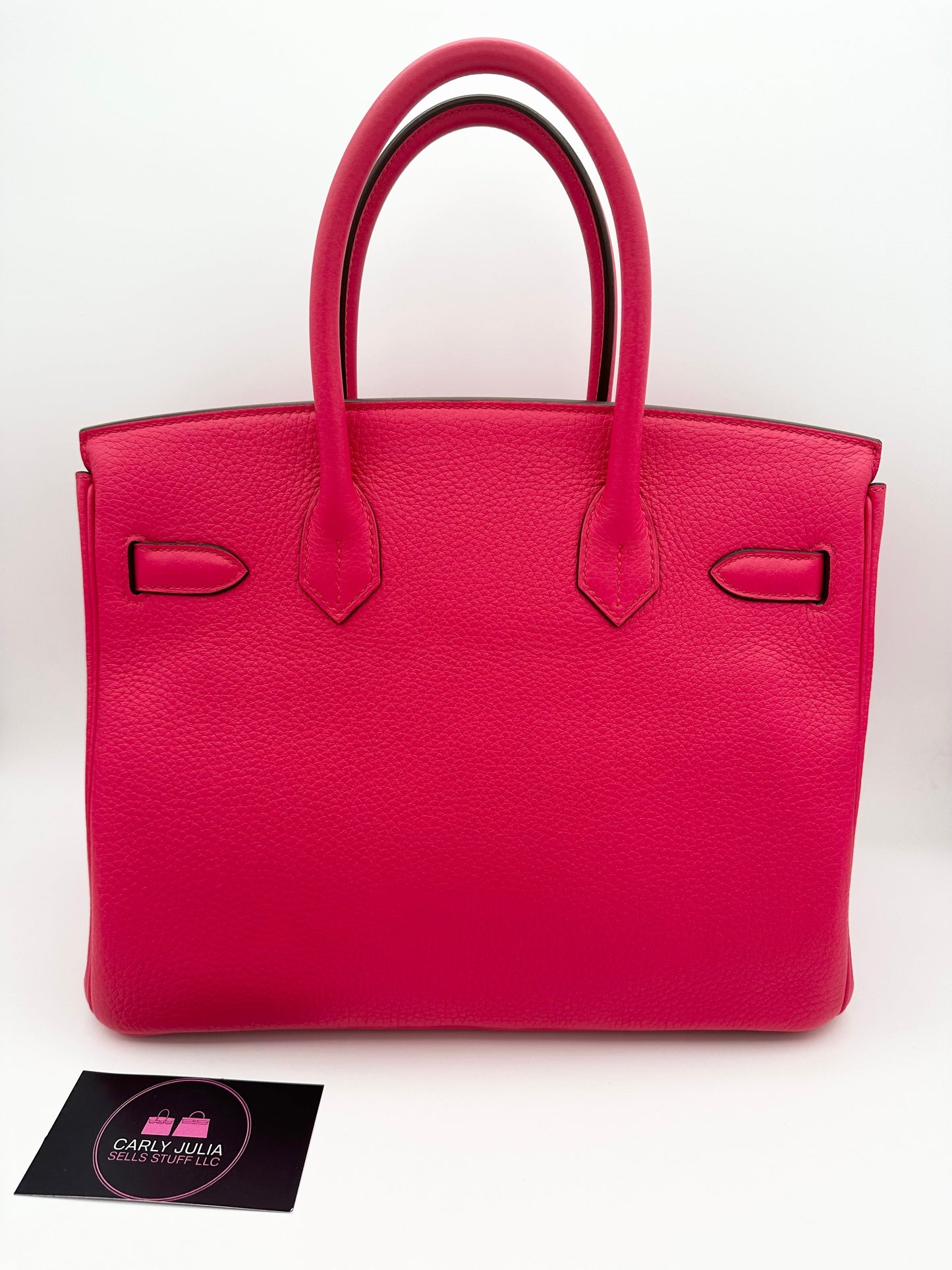 Hermes Rose Extreme Birkin 30 GHW - Carly Julia Sells Stuff, LLC