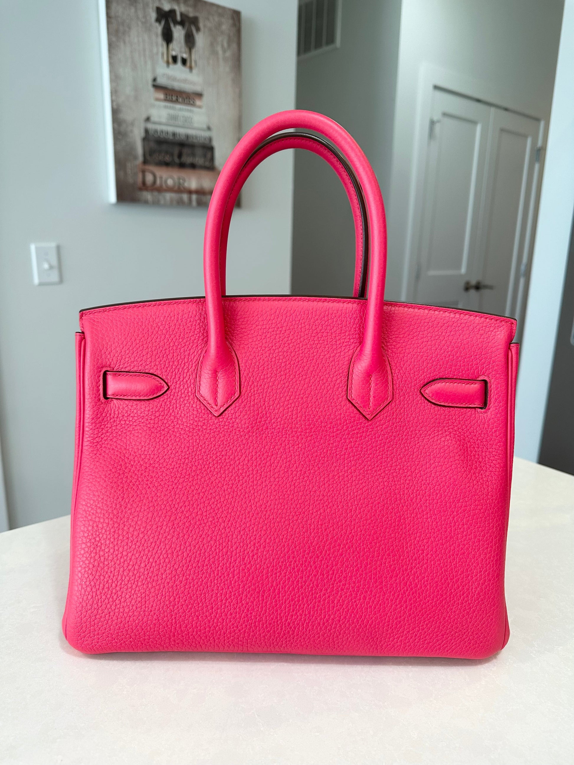 Hermes Rose Extreme Birkin 30 GHW - Carly Julia Sells Stuff, LLC