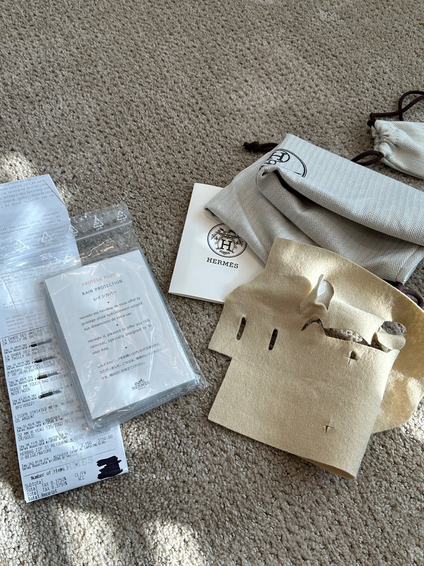 Hermes Birkin 25 Etain RGHW