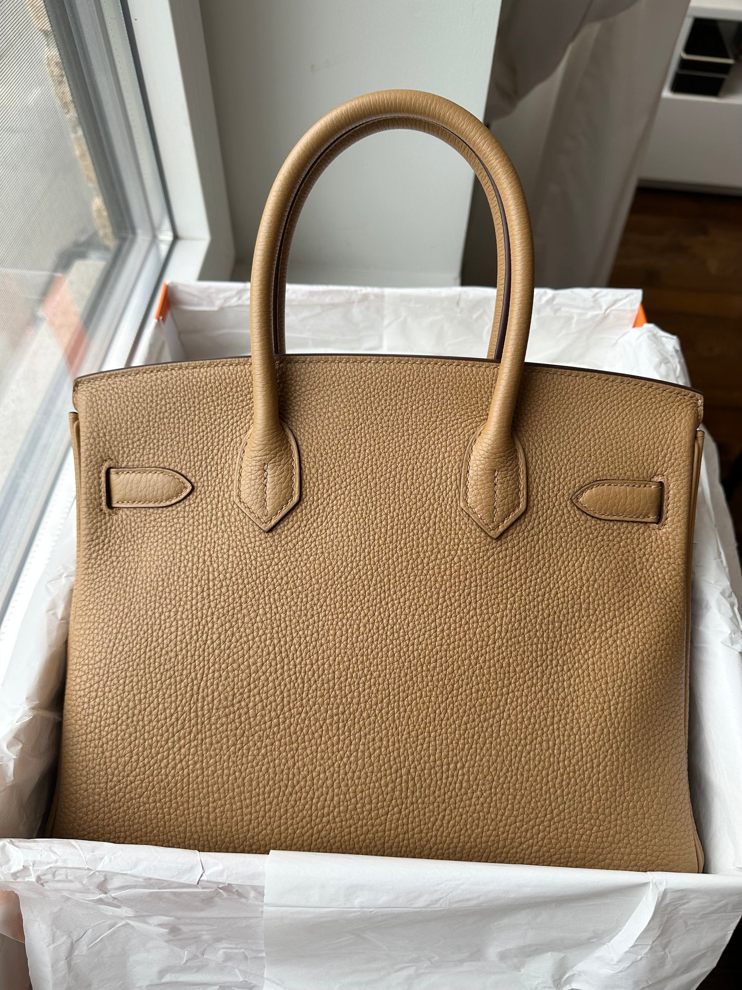 RESERVED FOR LAURA : Hermes Birkin 30 Togo Biscuit GHW - Carly Julia Sells Stuff, LLC