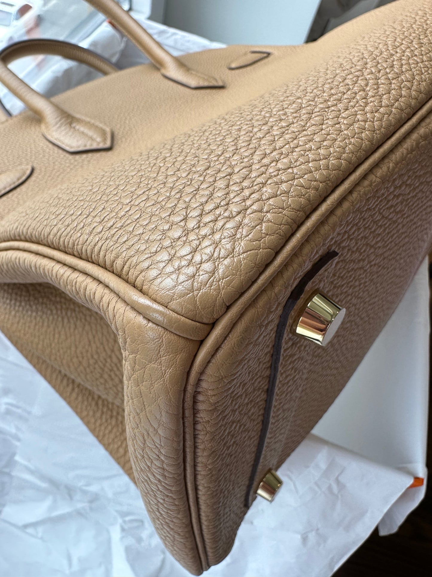 RESERVED FOR LAURA : Hermes Birkin 30 Togo Biscuit GHW - Carly Julia Sells Stuff, LLC