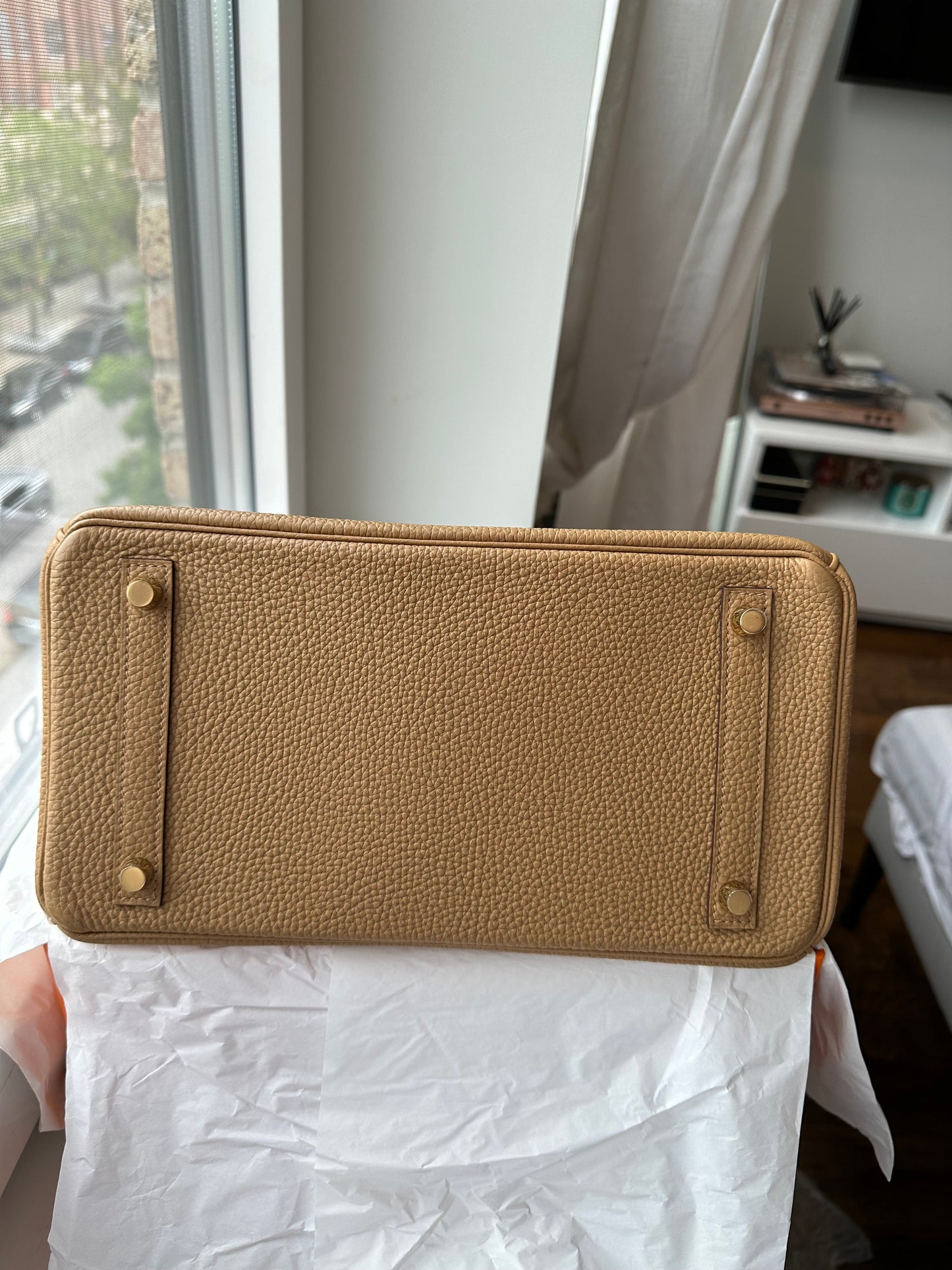 RESERVED FOR LAURA : Hermes Birkin 30 Togo Biscuit GHW - Carly Julia Sells Stuff, LLC