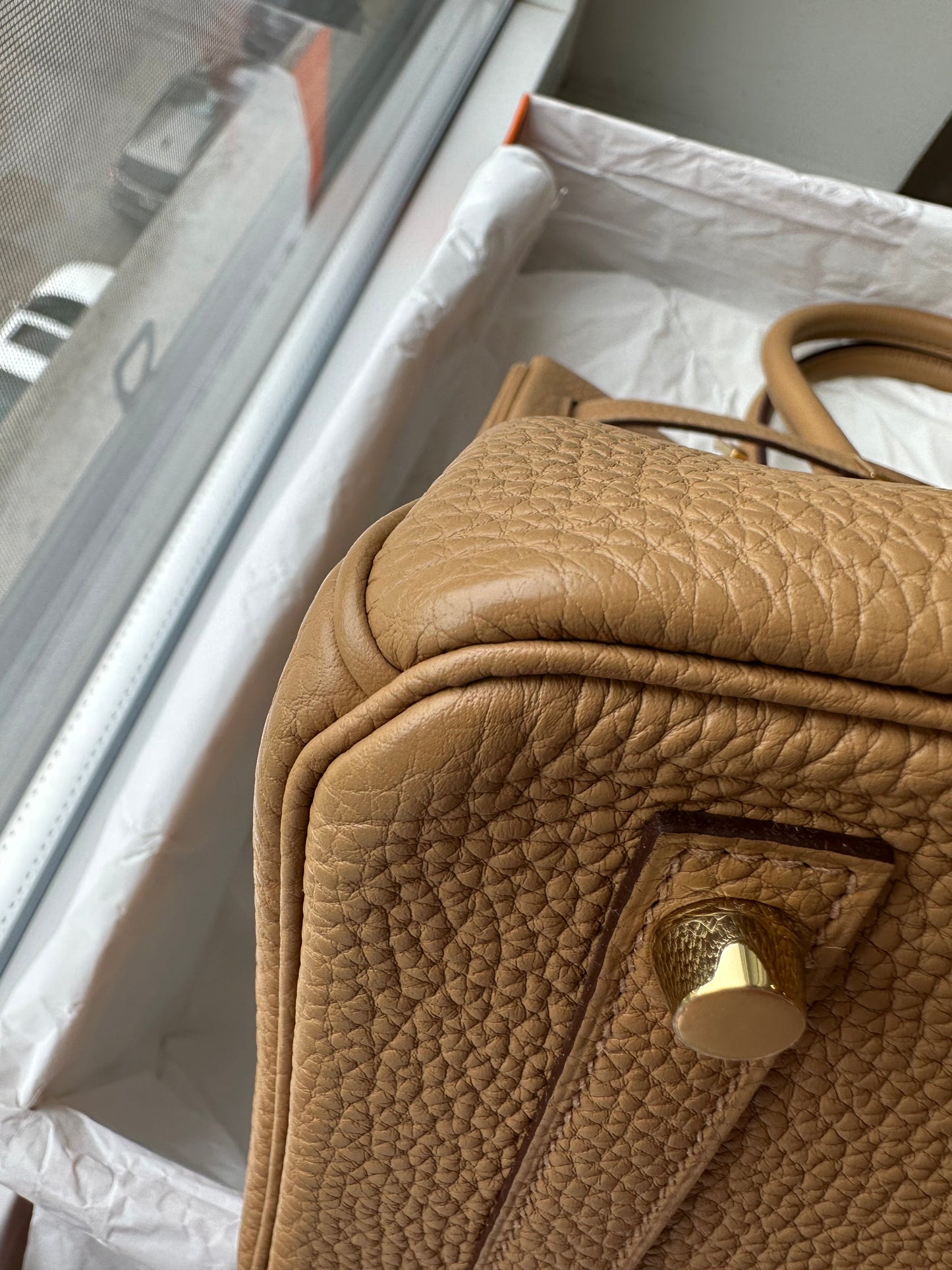 RESERVED FOR LAURA : Hermes Birkin 30 Togo Biscuit GHW - Carly Julia Sells Stuff, LLC