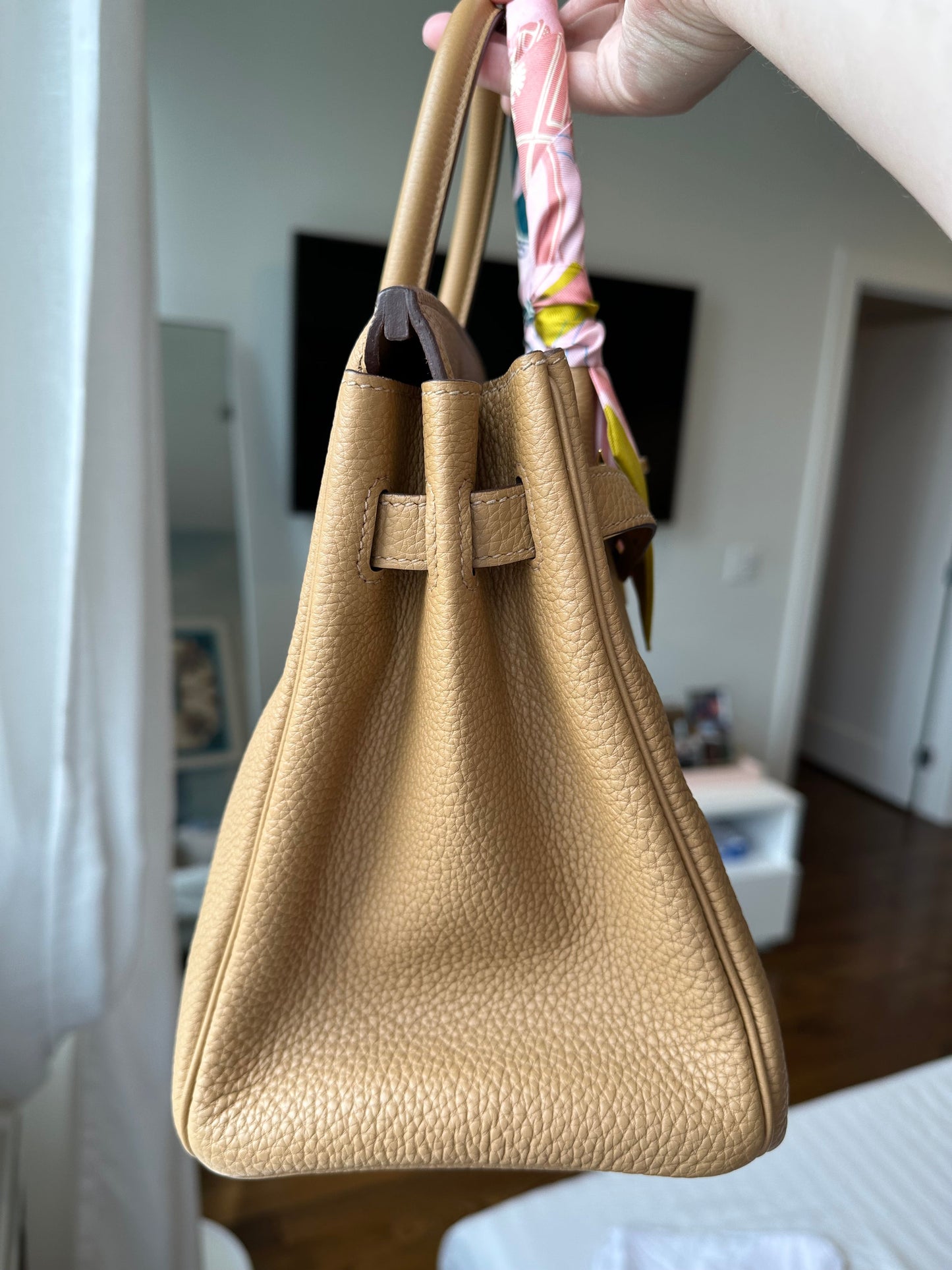 RESERVED FOR LAURA : Hermes Birkin 30 Togo Biscuit GHW - Carly Julia Sells Stuff, LLC