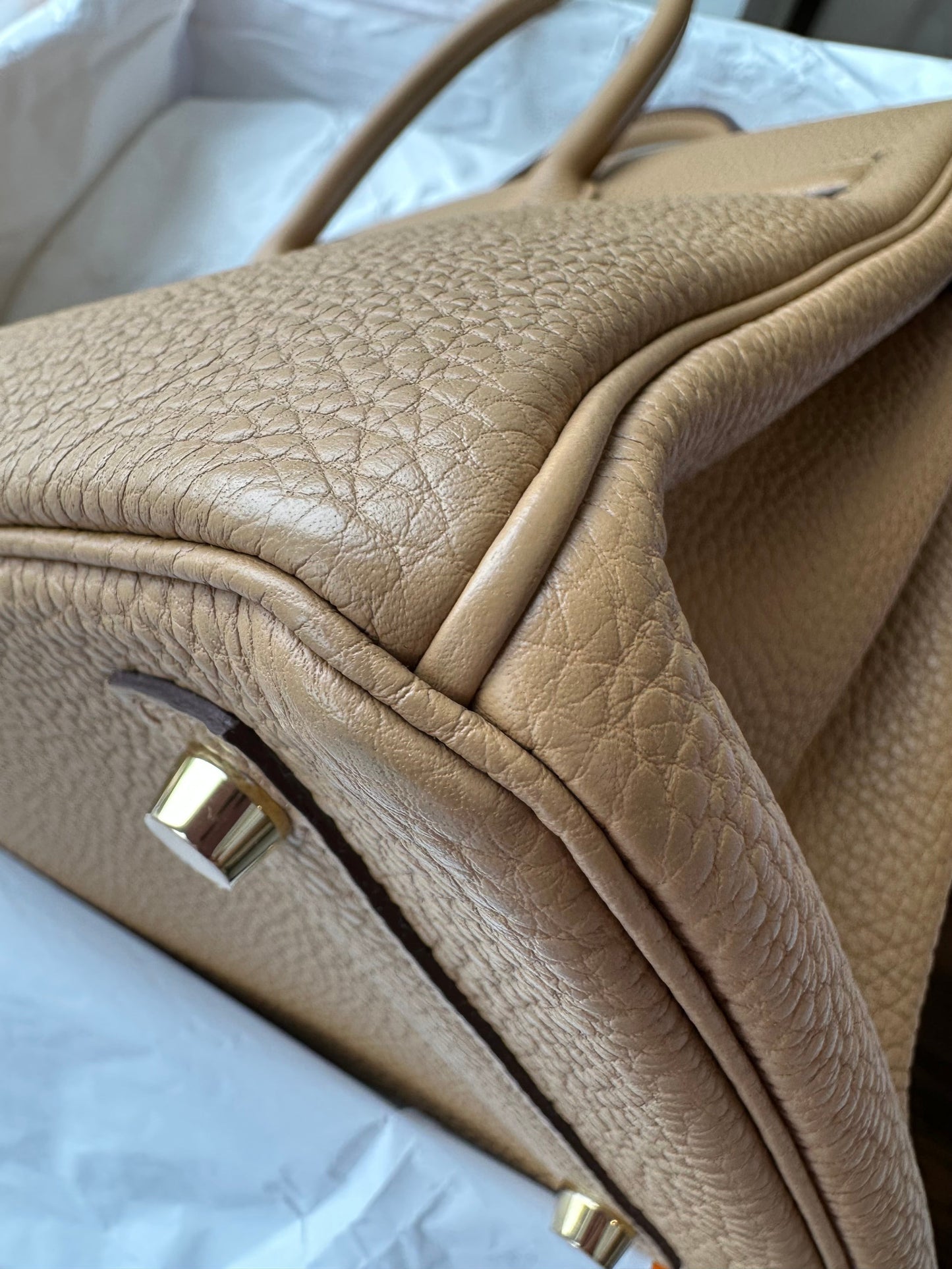 RESERVED FOR LAURA : Hermes Birkin 30 Togo Biscuit GHW - Carly Julia Sells Stuff, LLC