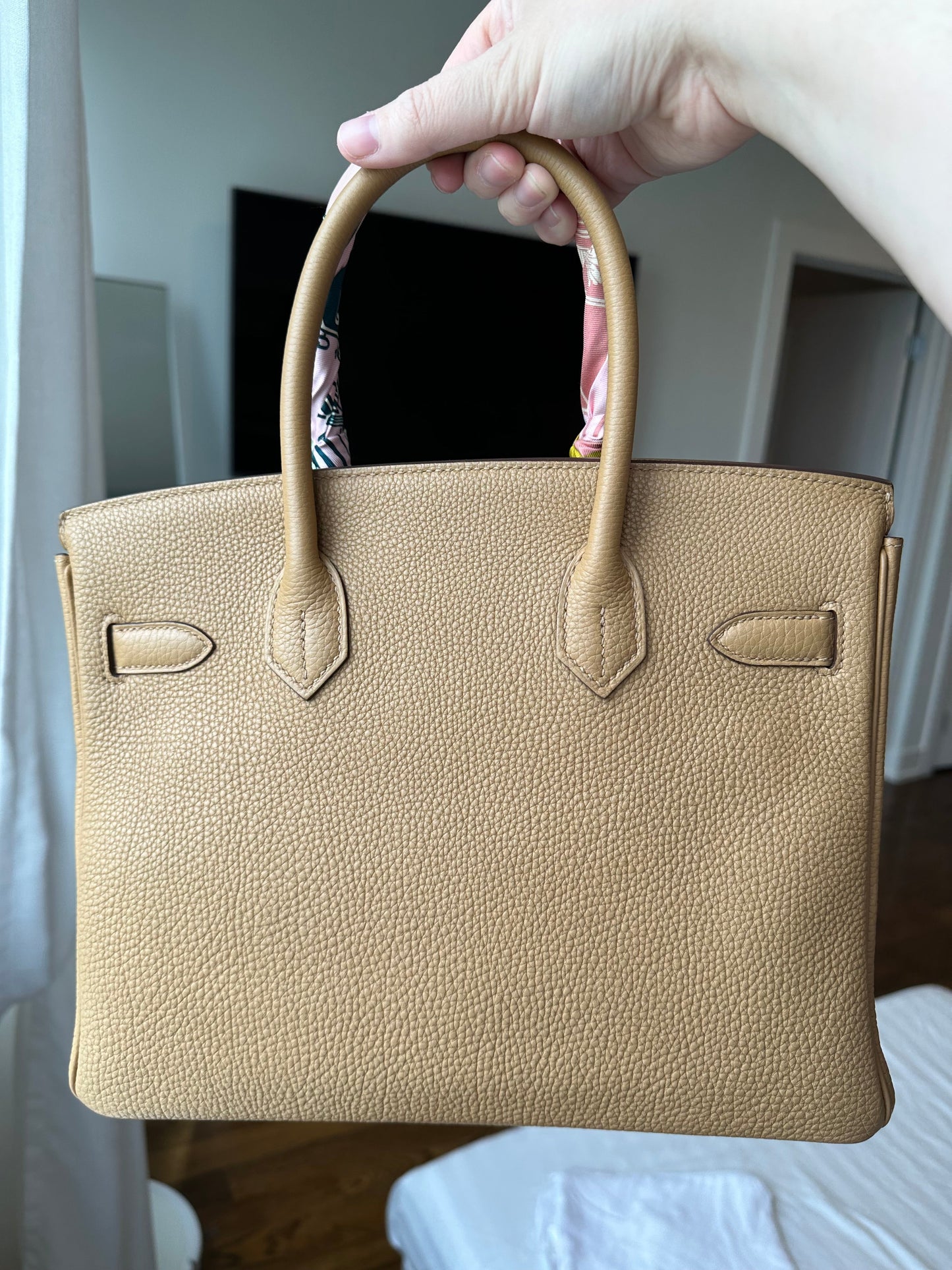 RESERVED FOR LAURA : Hermes Birkin 30 Togo Biscuit GHW - Carly Julia Sells Stuff, LLC