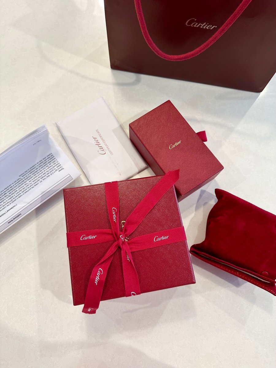 Cartier Love Bracelet 10 Diamonds Small YG 17 - Carly Julia Sells Stuff, LLC