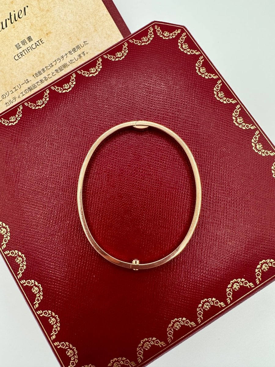 Cartier Small Love Bracelet 10 Diamonds Size 16 - Carly Julia Sells Stuff, LLC