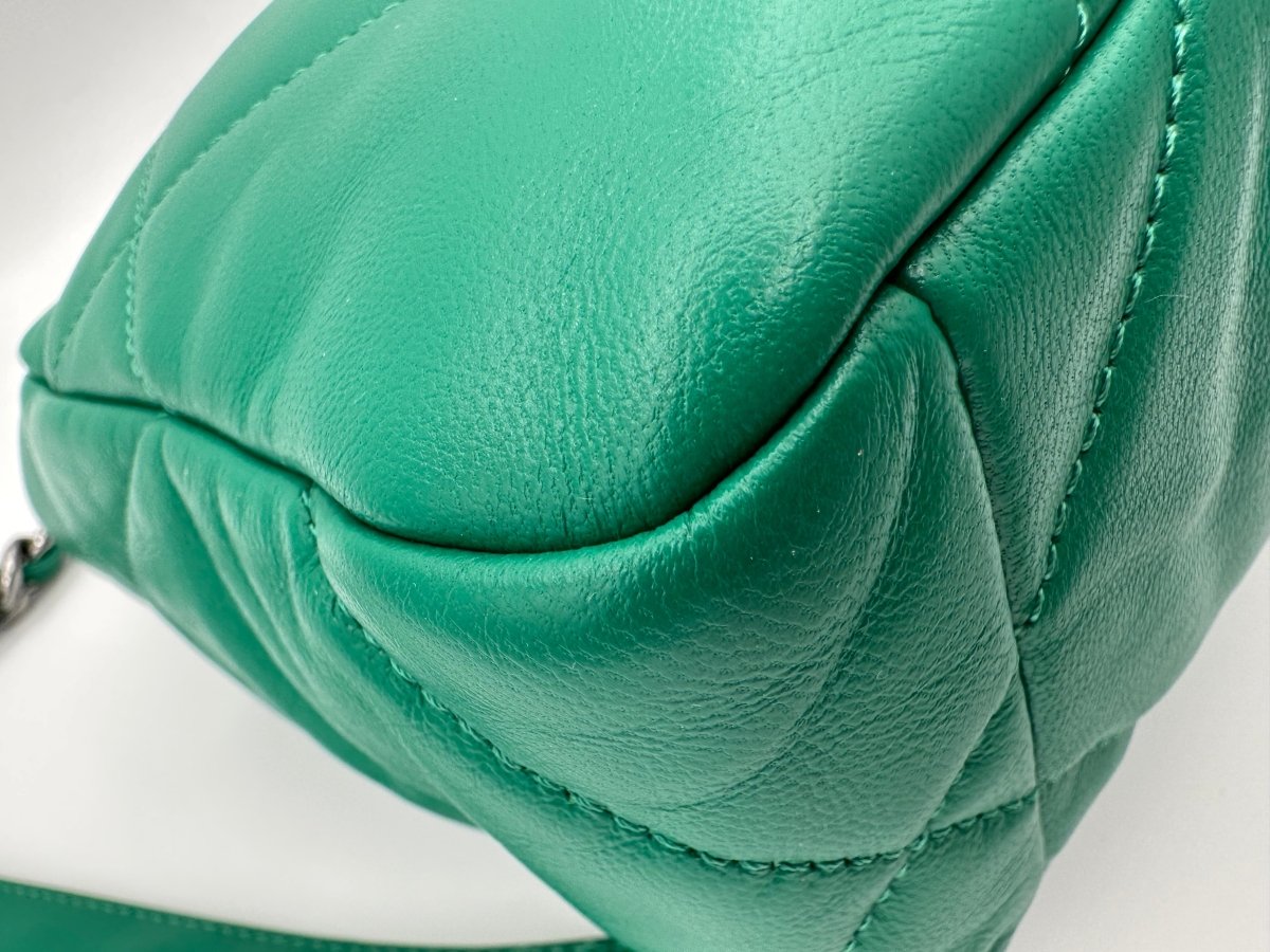 CHANEL 19 Small Emerald Green - Carly Julia Sells Stuff, LLC