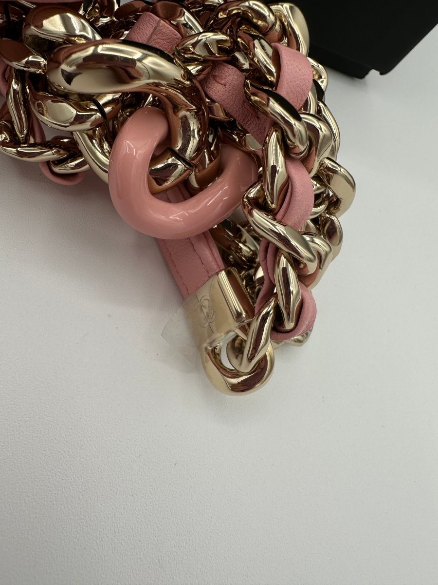 CHANEL Quilted Lambskin Chunky Chain Belt Bag - Carly Julia Sells Stuff, LLC