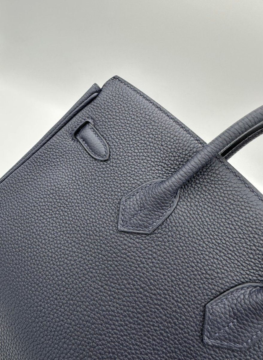 Hermes Birkin 25 Togo Blue Nuit GHW - Carly Julia Sells Stuff, LLC