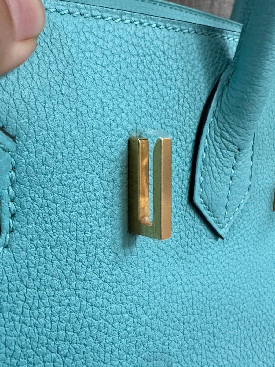 Hermes Birkin 30 Bleu Atoll - Carly Julia Sells Stuff, LLC