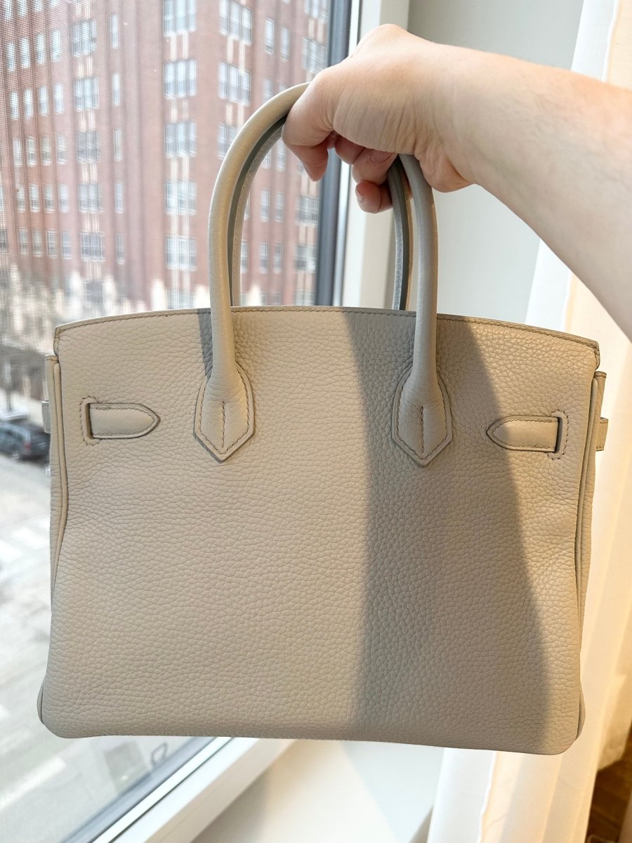 Hermes Birkin 30 Gris Perle PHW - Carly Julia Sells Stuff, LLC