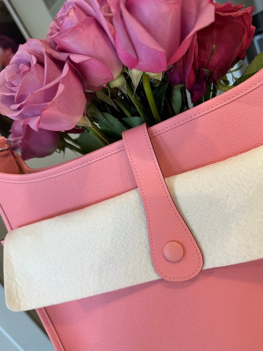 Hermes Evelyne III GM Rose Confetti - Carly Julia Sells Stuff, LLC