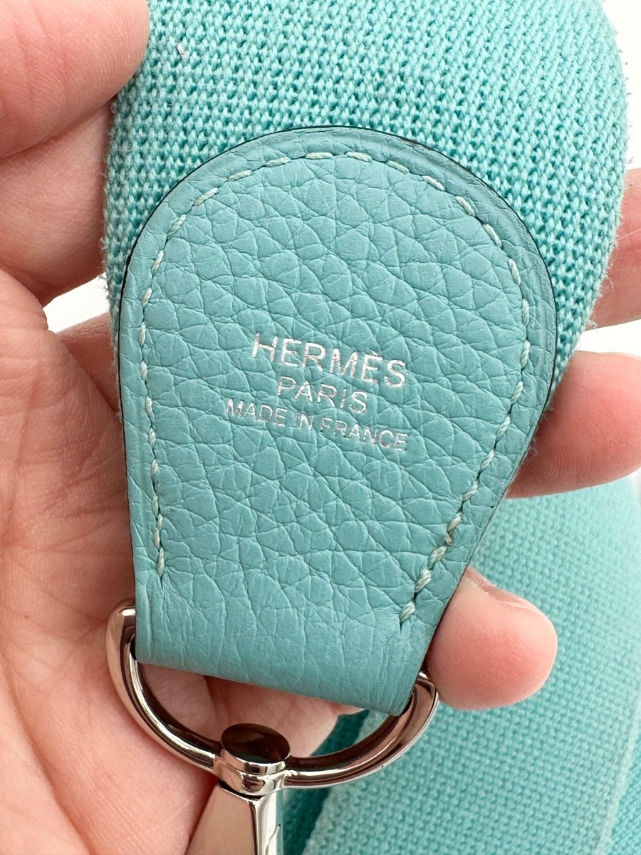 Hermes Evelyne PM Blue Atoll - Carly Julia Sells Stuff, LLC