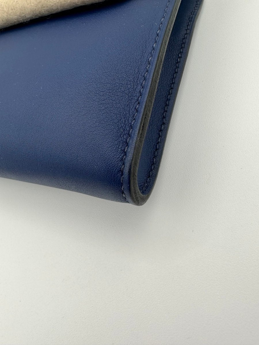 Hermes Kelly Cut Blue Sapphire PHW - Carly Julia Sells Stuff, LLC