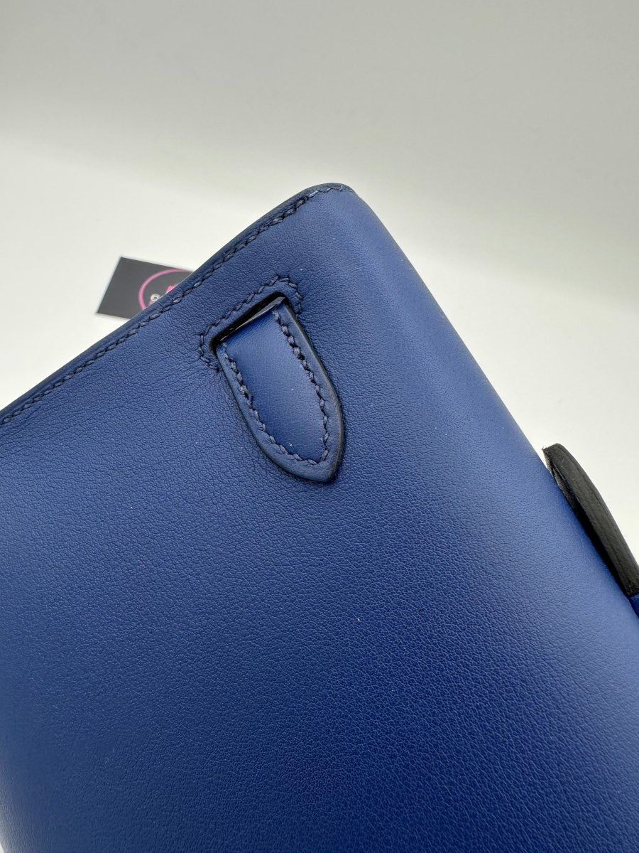 Hermes Kelly Cut Blue Sapphire PHW - Carly Julia Sells Stuff, LLC