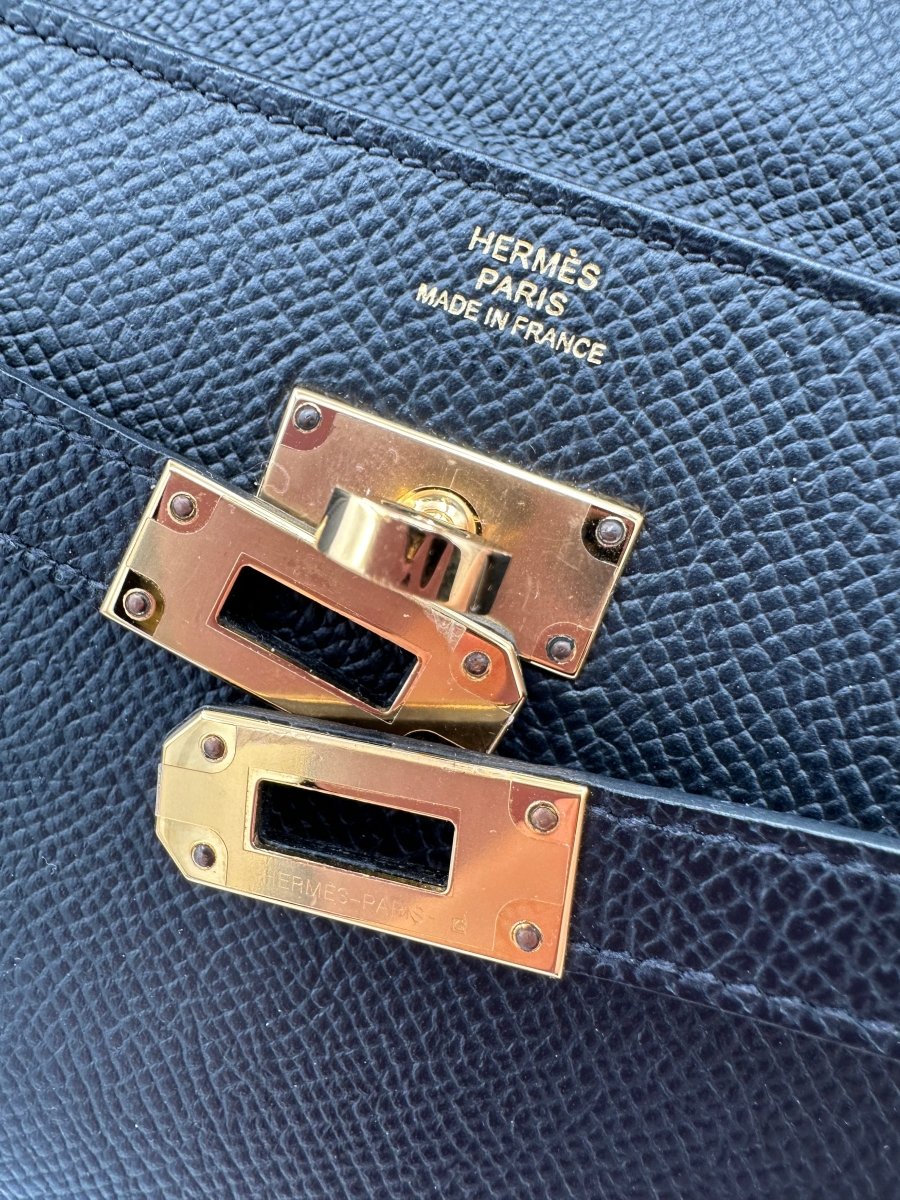 Hermes Kelly To Go Noir GHW - Carly Julia Sells Stuff, LLC