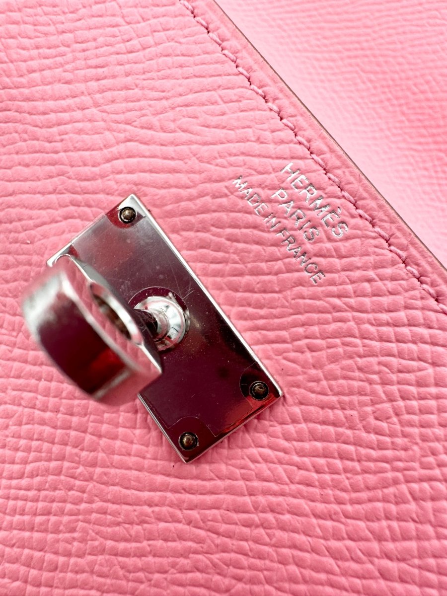 Hermes Kelly To Go Wallet Rose Confetti PHW - Carly Julia Sells Stuff, LLC