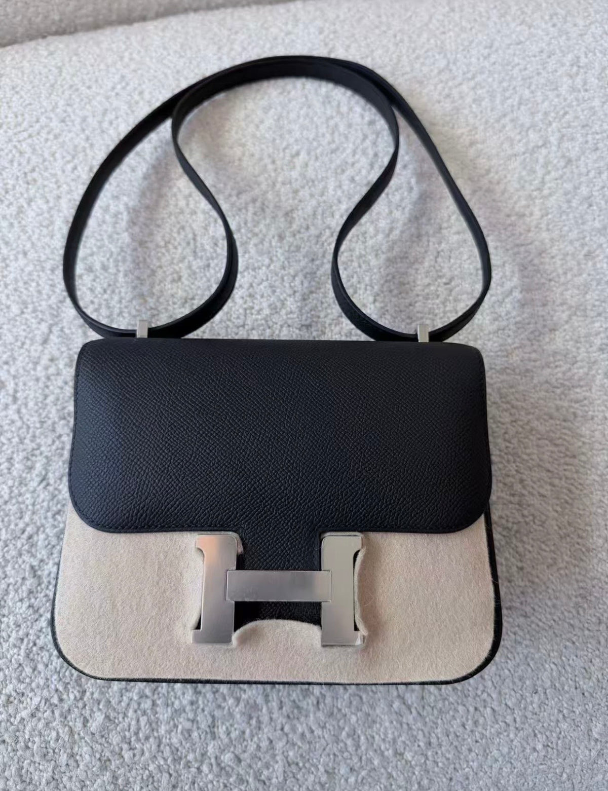 Hermes 2026 Constance 18 Epsom Noir PHW