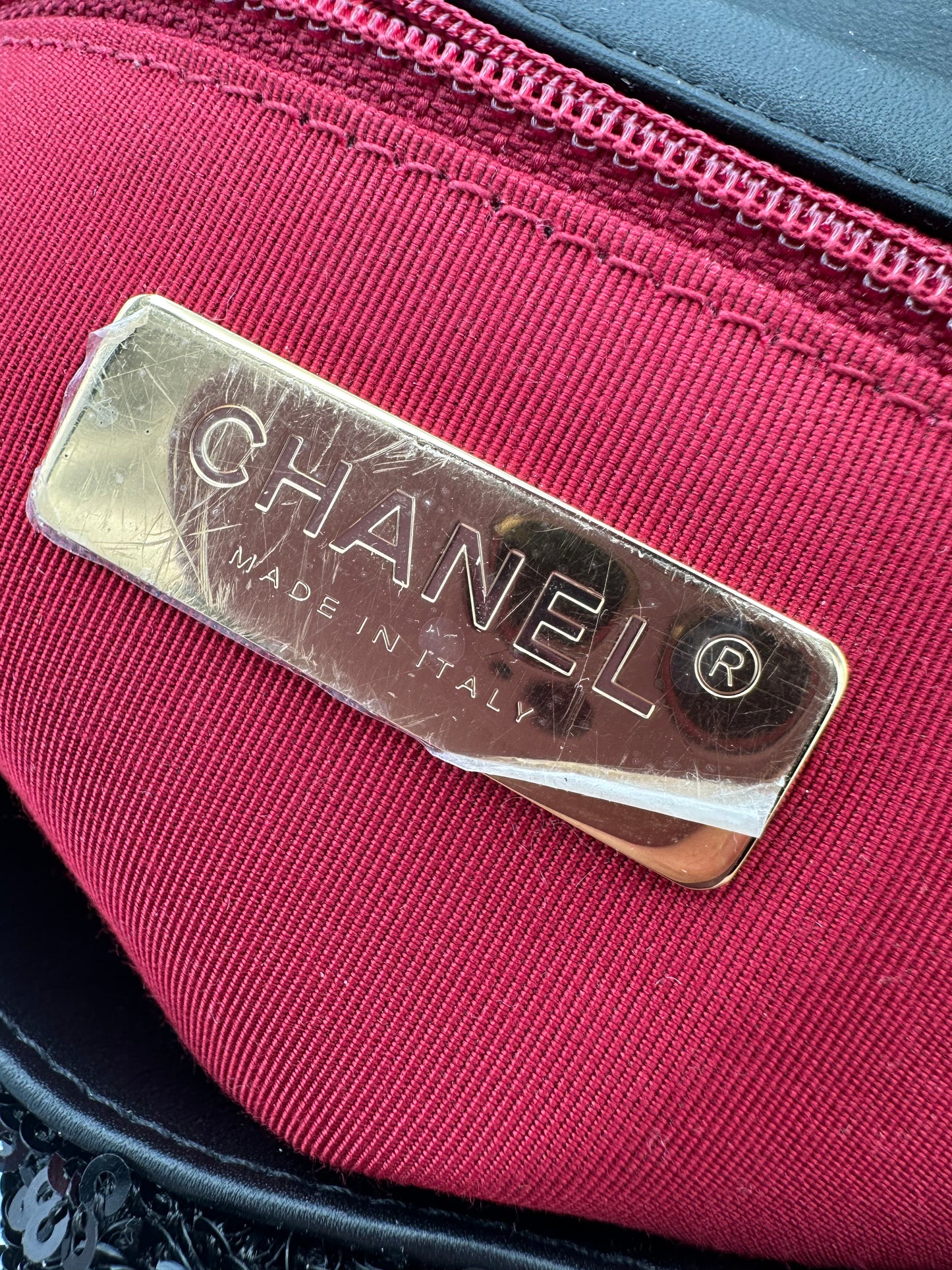 CHANEL 19 Small Sequin Flap