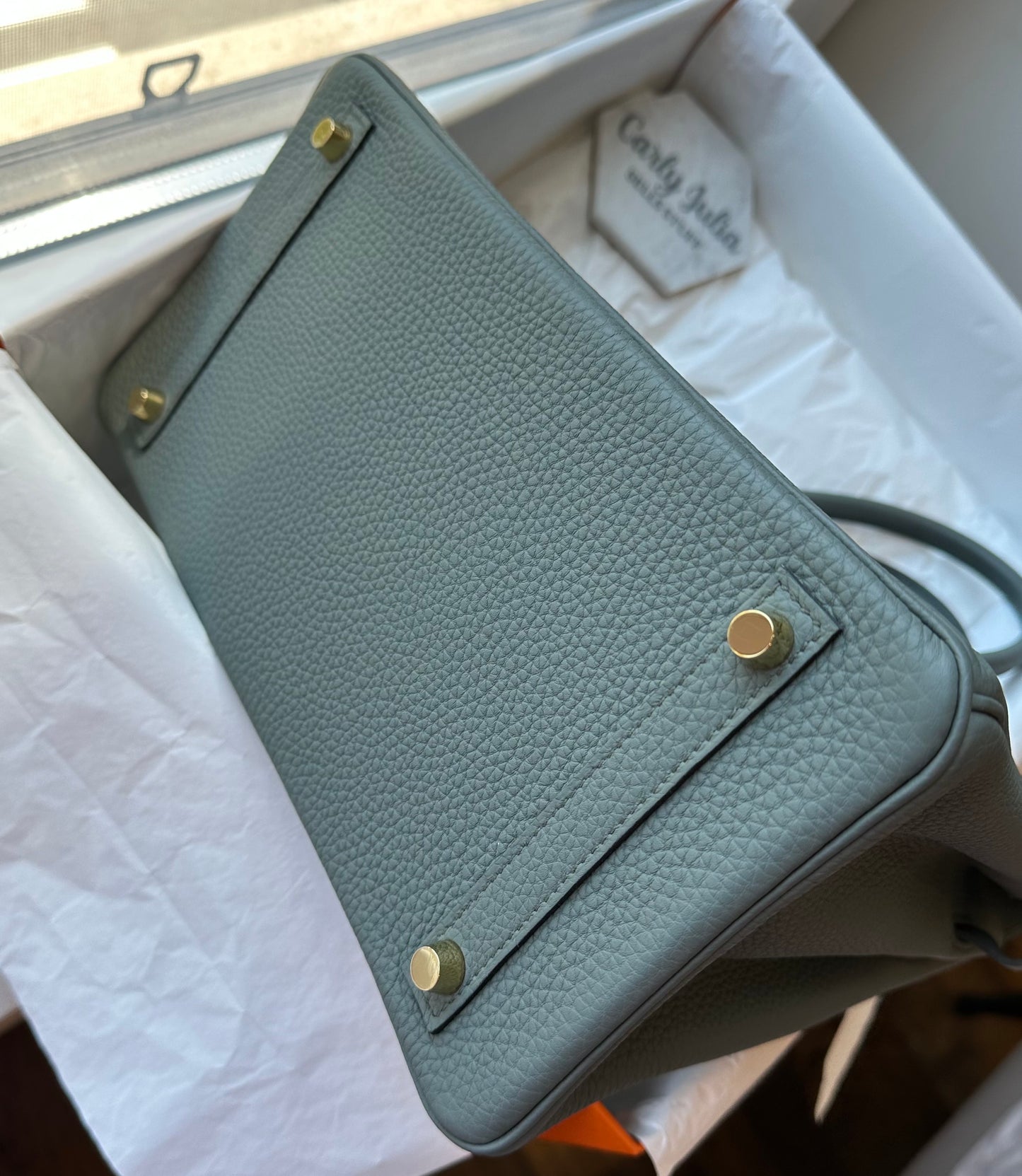 Hermes Birkin 30 Togo Vert Amande GHW